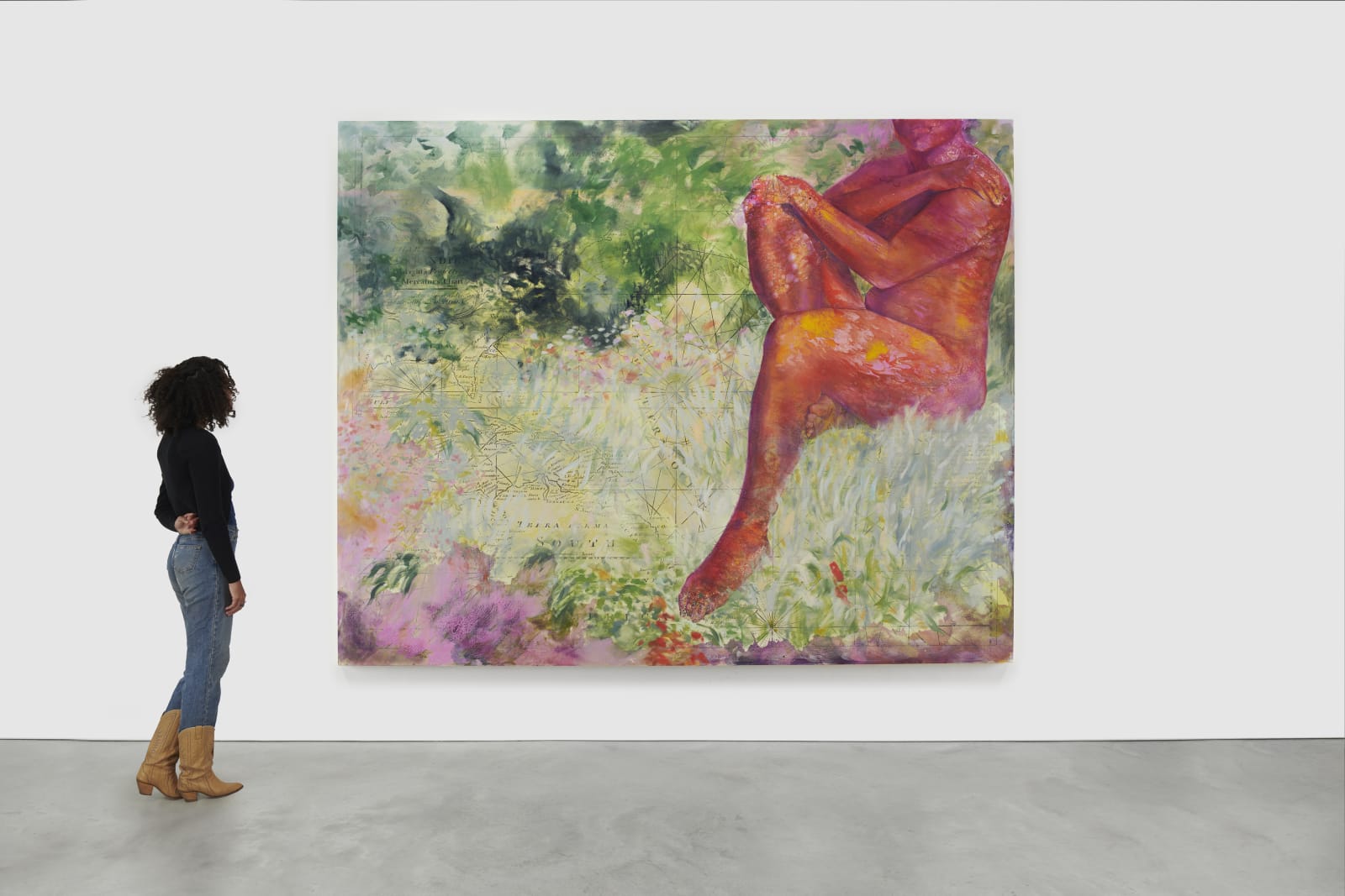 FIRELEI BÁEZ, Laure (New Generall Chart for the West Indies of E. Wright's Projection), 2021