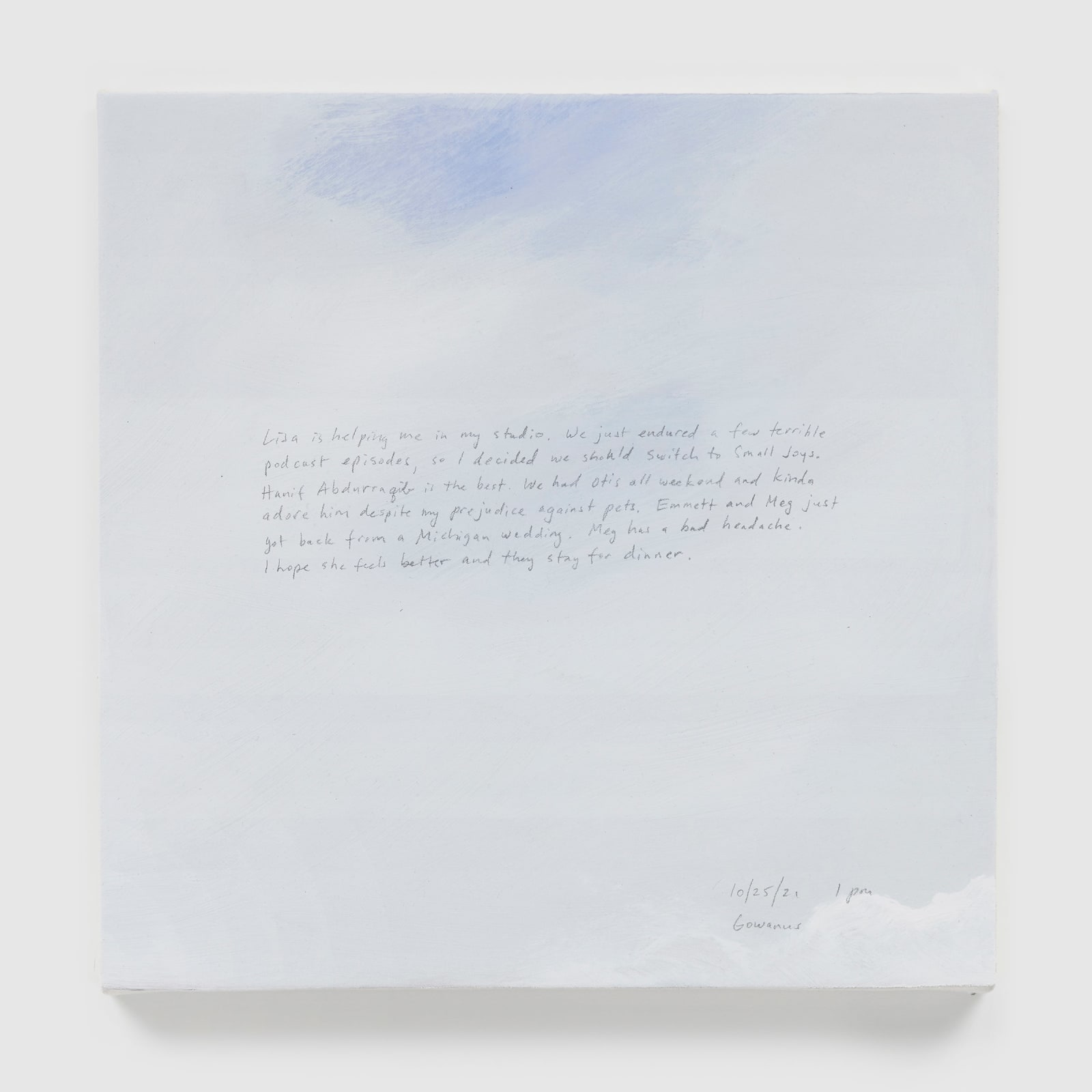 BYRON KIM, Sunday Painting (10/25/21), 2021