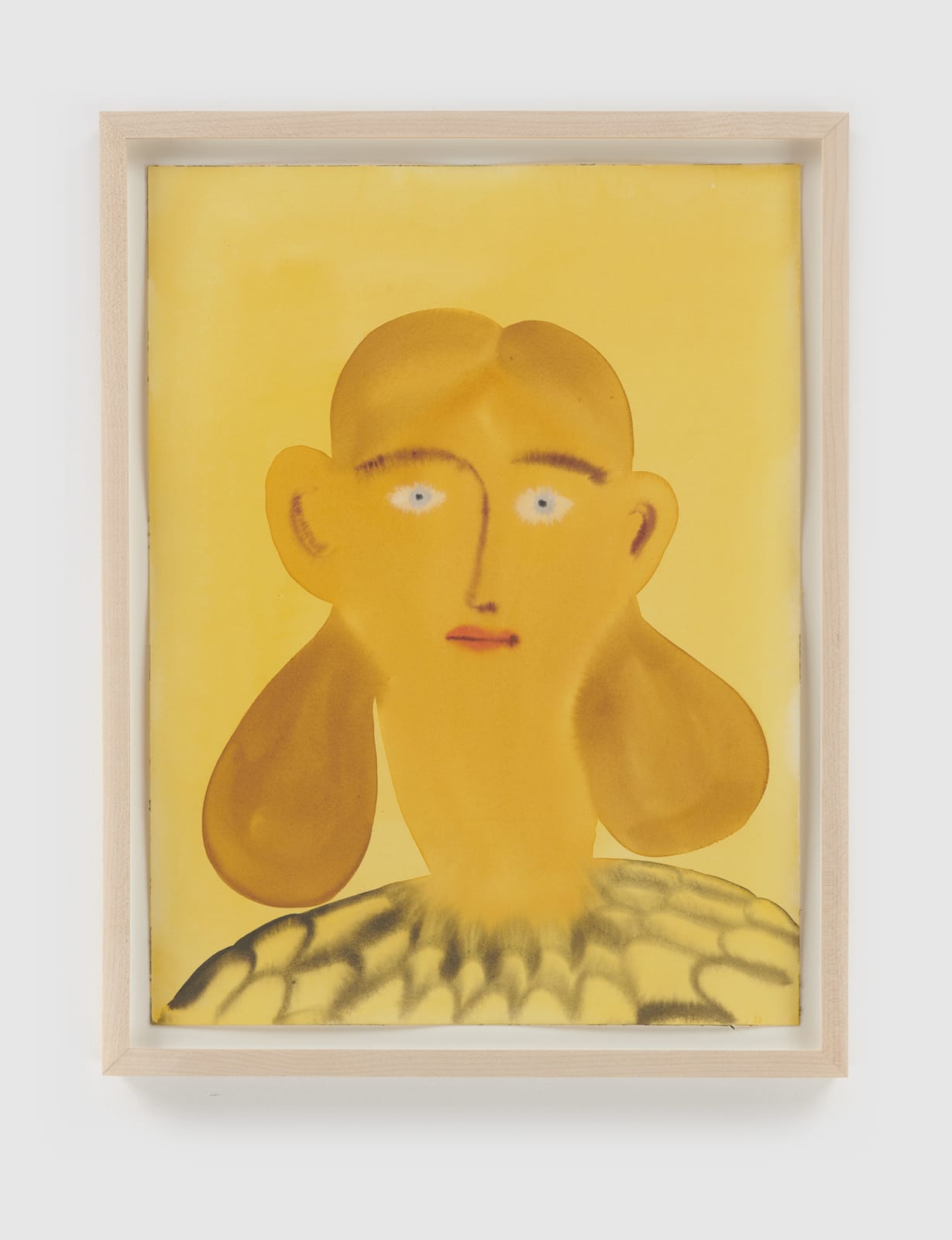 GRACE WEAVER, Untitled (Portrait of a Girl), 2021