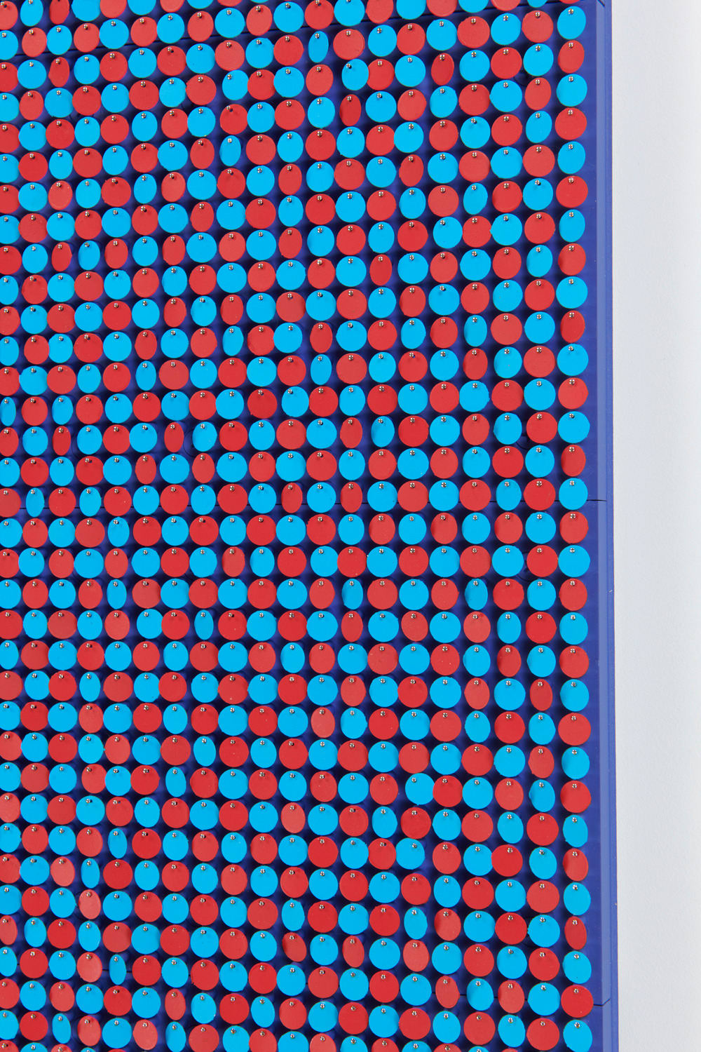 SPENCER FINCH, Optical Study (red/blue/violet), 2022