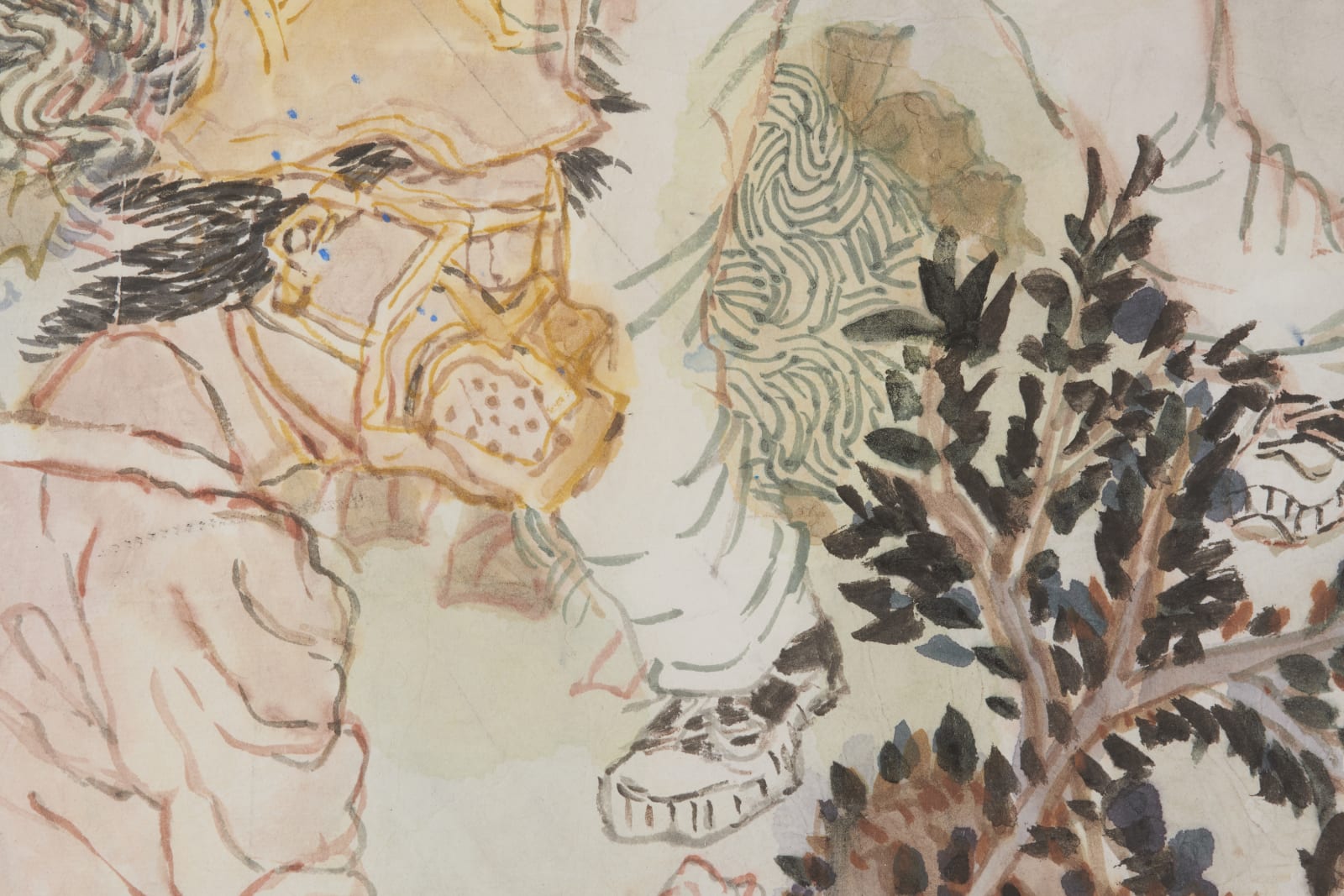 YUN-FEI JI, The protesters, 2021