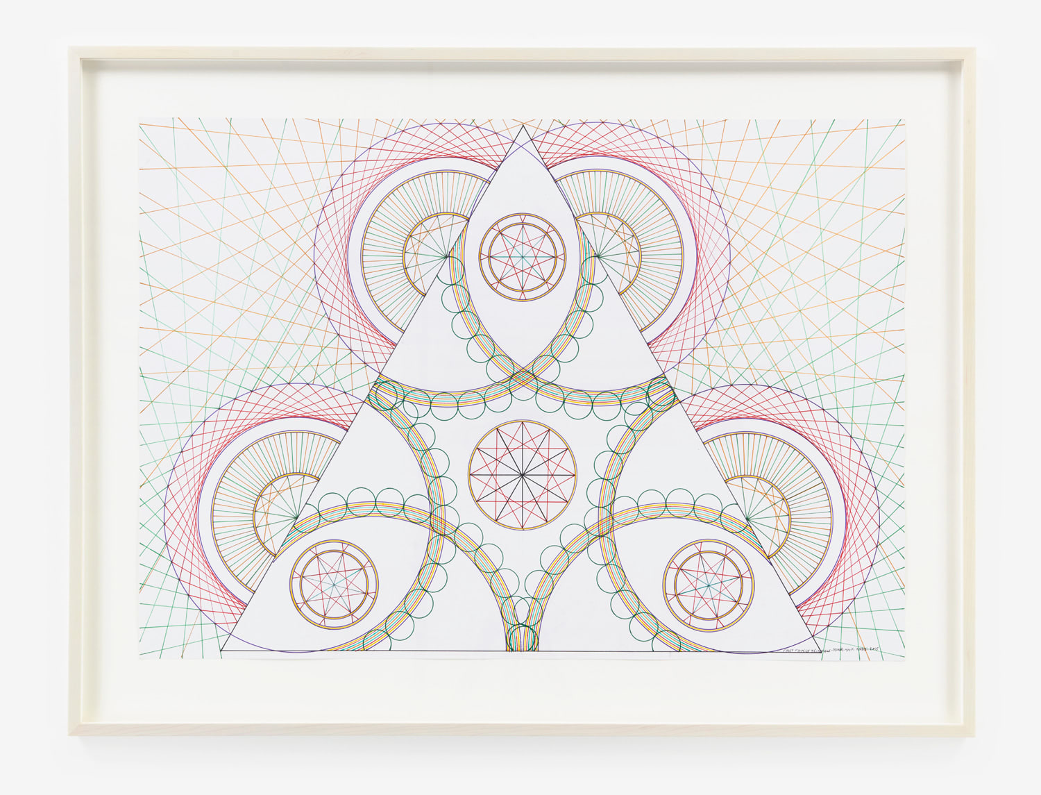 MONIR SHAHROUDY FARMANFARMAIAN, First Family Triangle, 2015