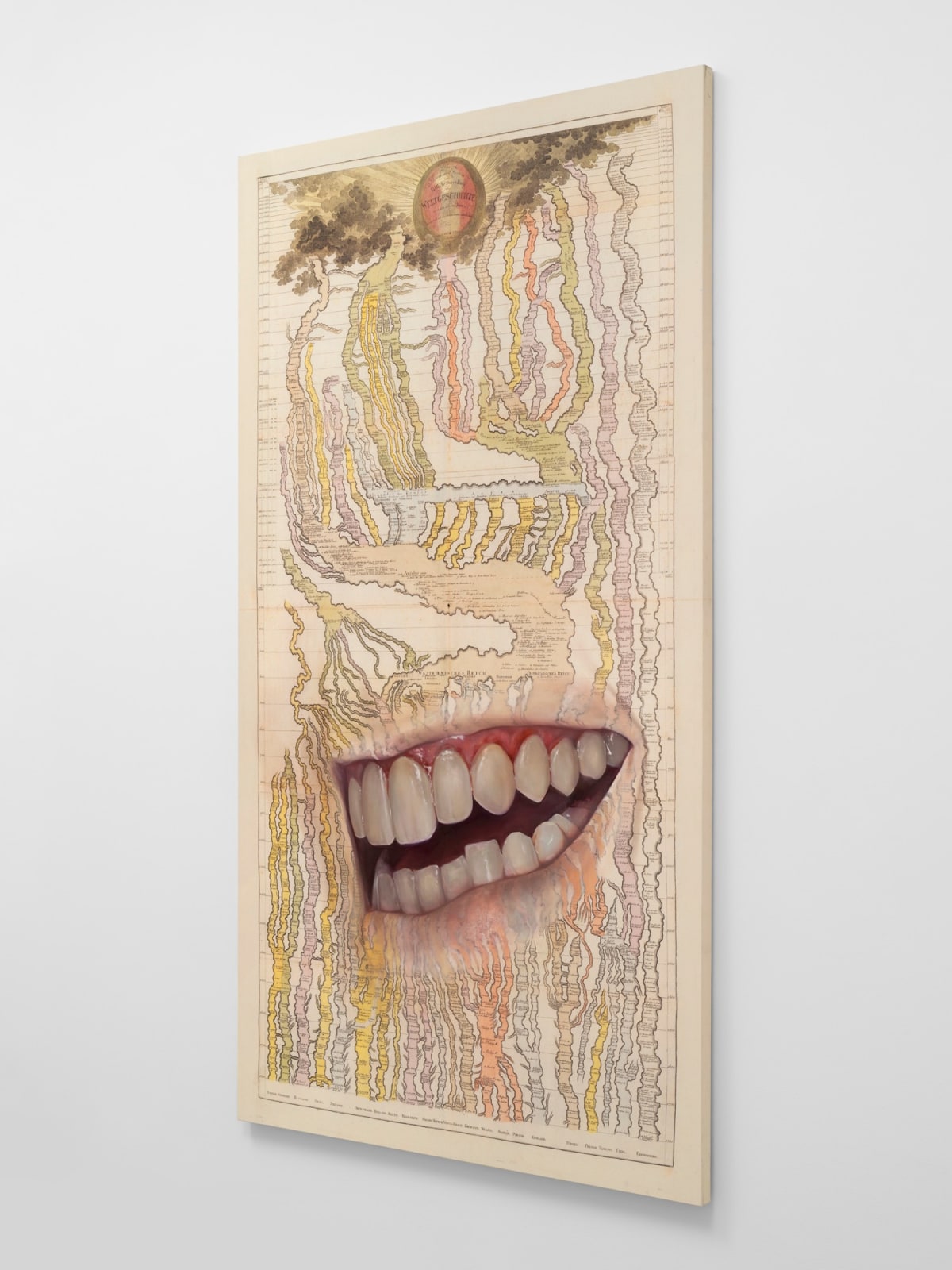 FIRELEI BÁEZ, Untitled (Der Strom der Zeiten oder bildliche Darstellung der Weltgeschichte), 2022