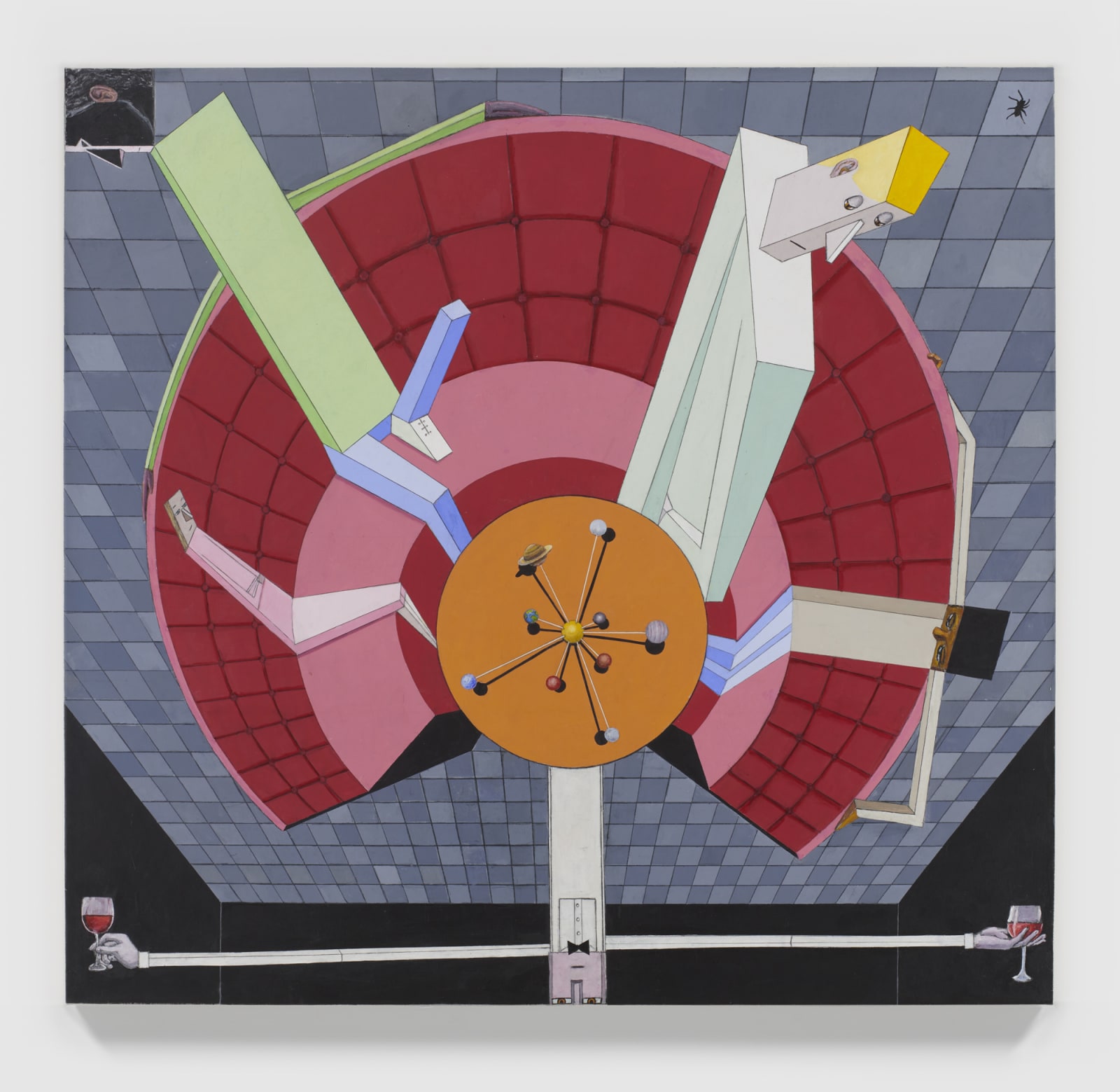 MERNET LARSEN, Solar System, Explained (after El Lissitzky), 2020