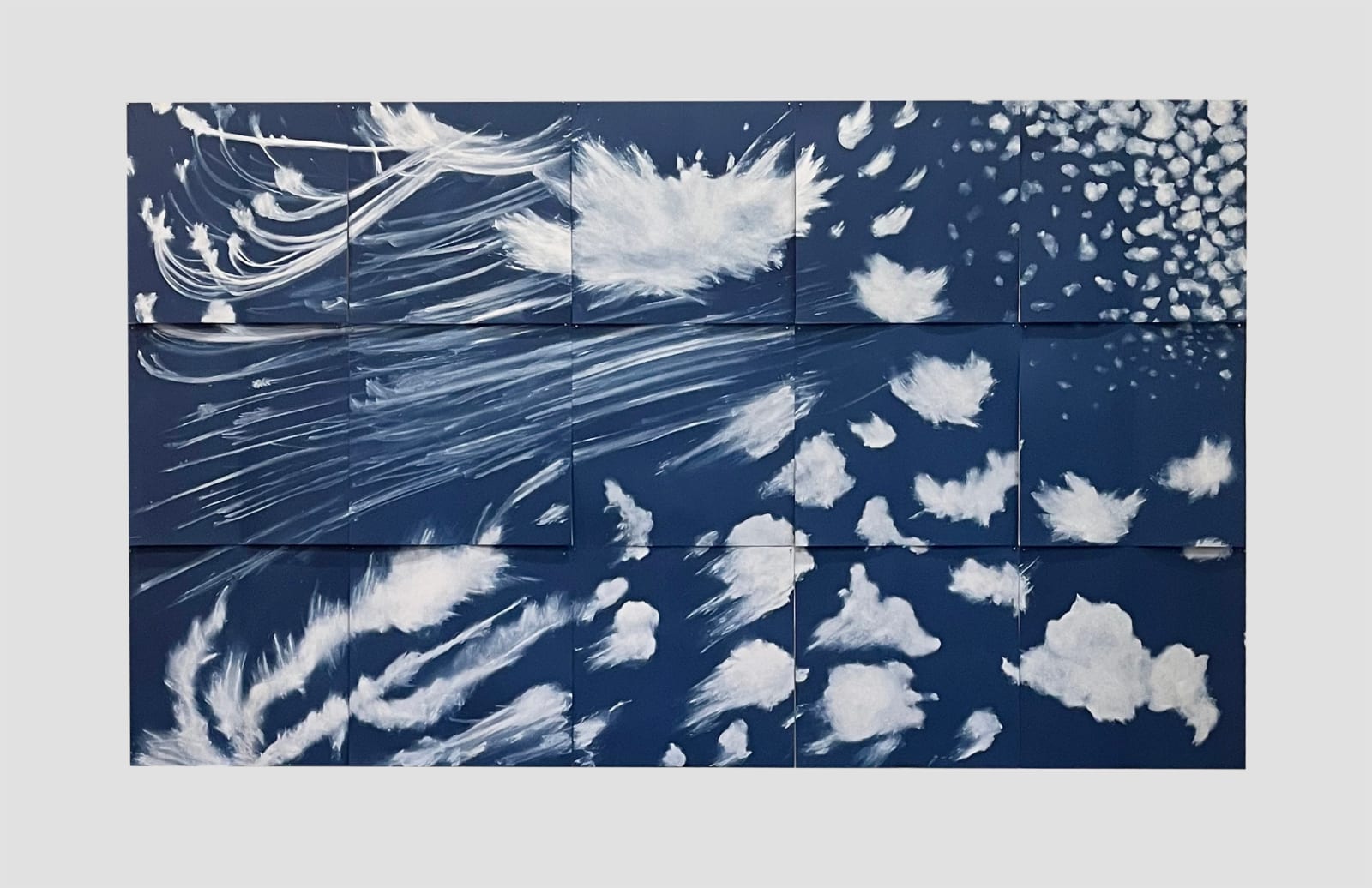 SPENCER FINCH, A Cloud Index, 2022