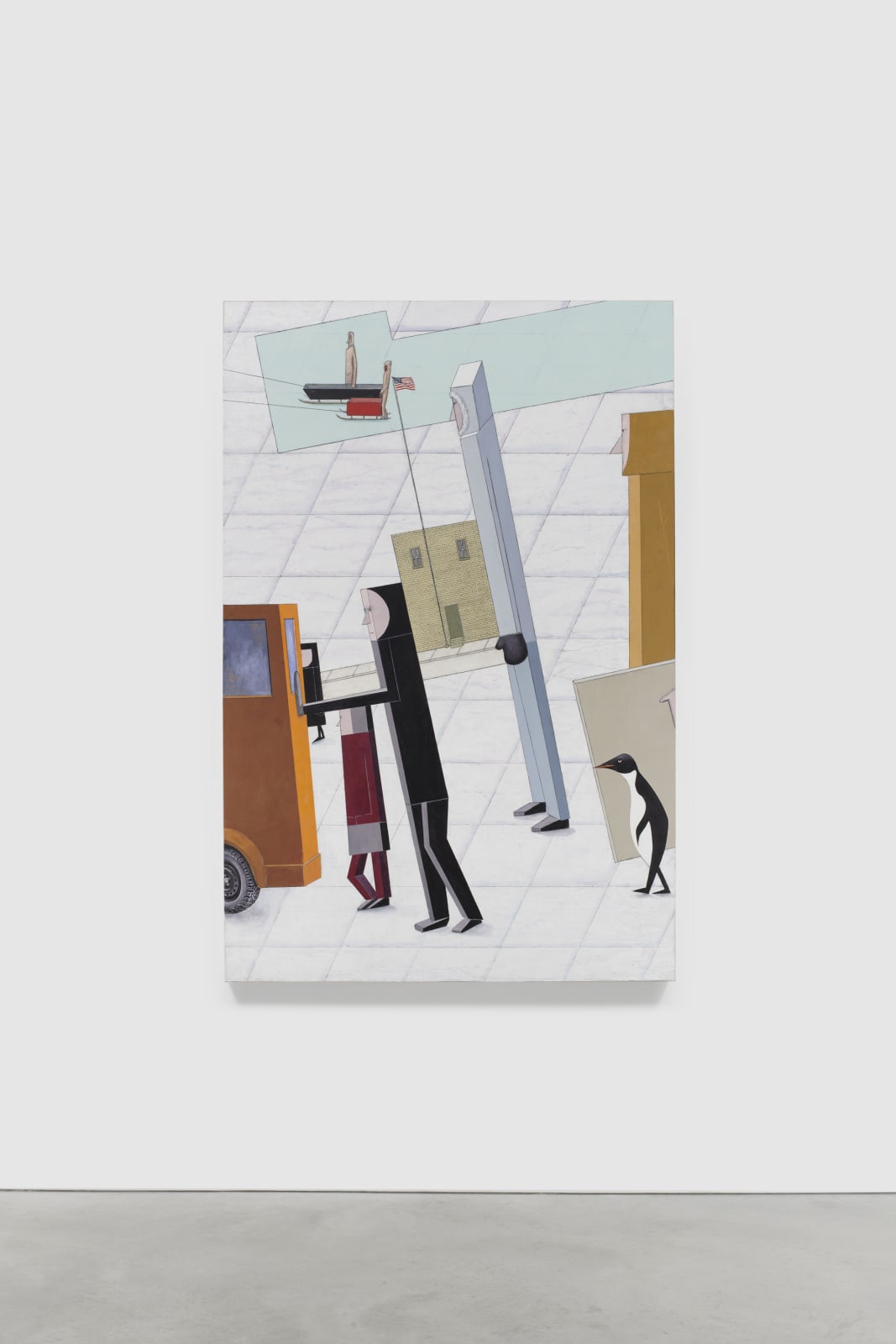 MERNET LARSEN, Departure (after El Lissitzky), 2019