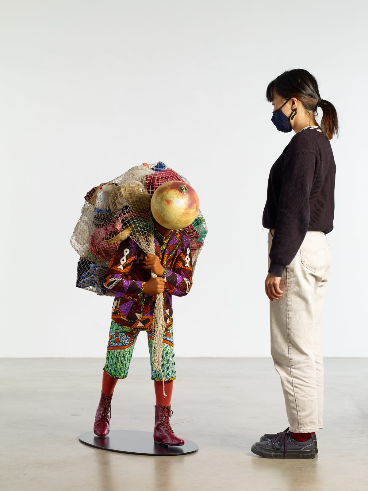 YINKA SHONIBARE, Earth Kid (Boy), 2020