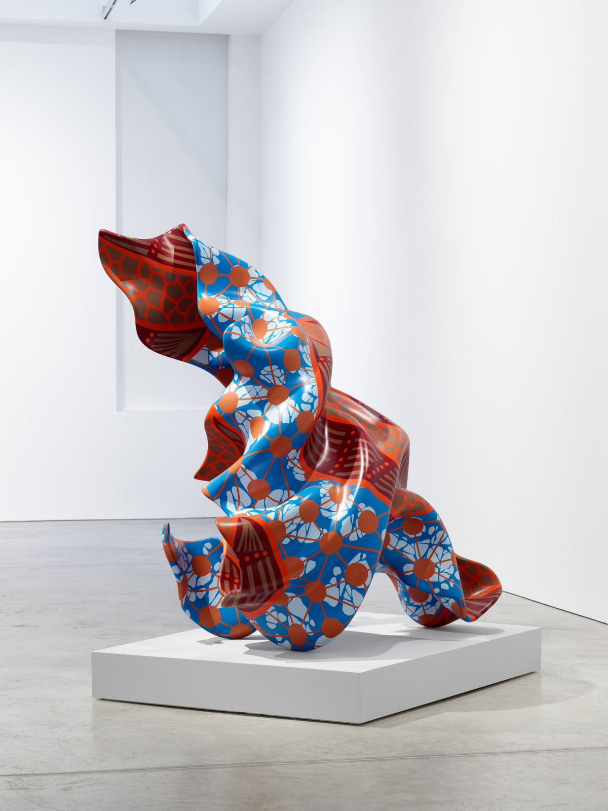 YINKA SHONIBARE, Bronze Textile I, 2023