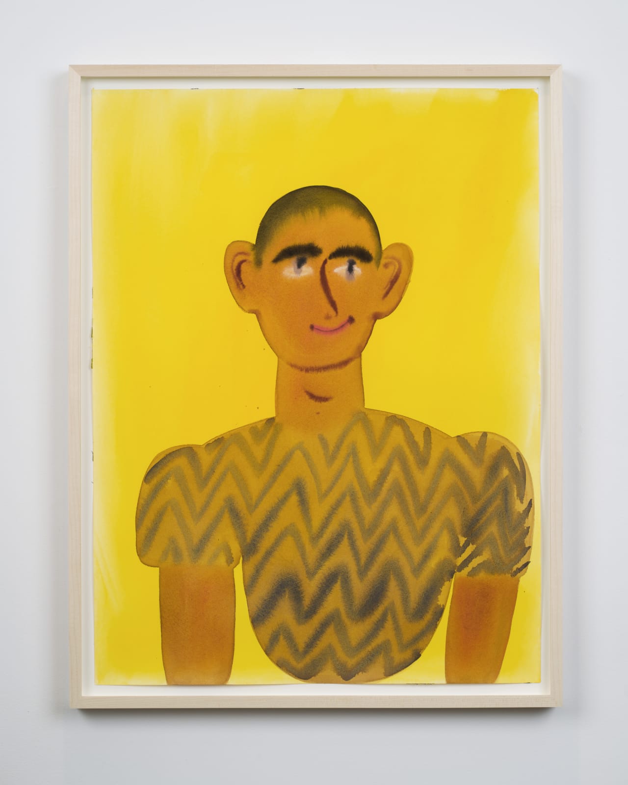 GRACE WEAVER, Untitled (Portrait of a Boy), 2021