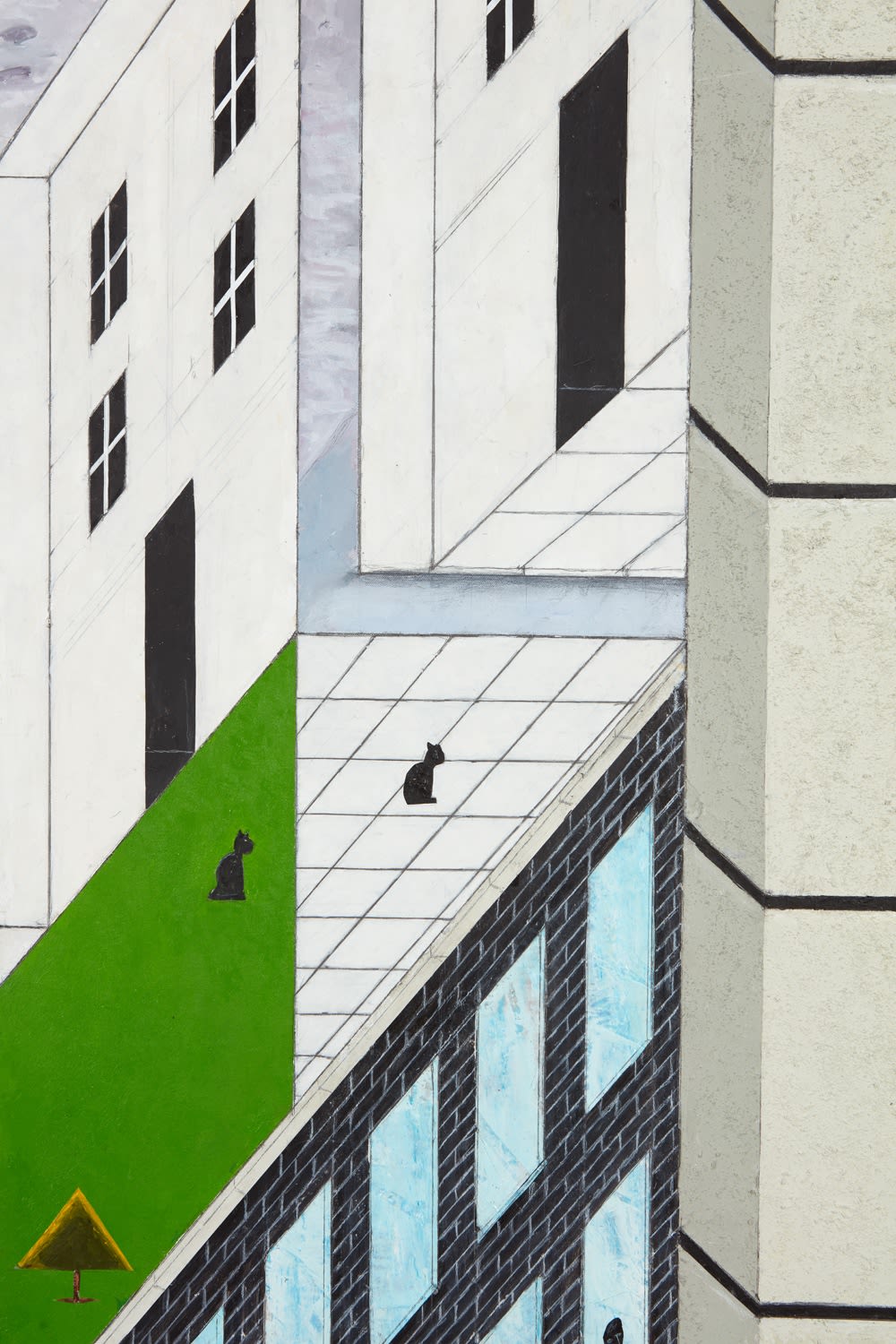 MERNET LARSEN, The Blue Umbrella, 2022
