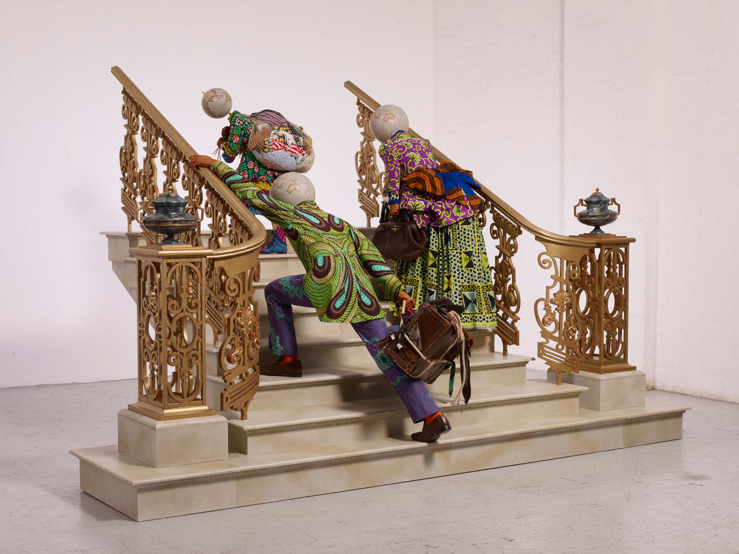 YINKA SHONIBARE, Moving Up, 2021
