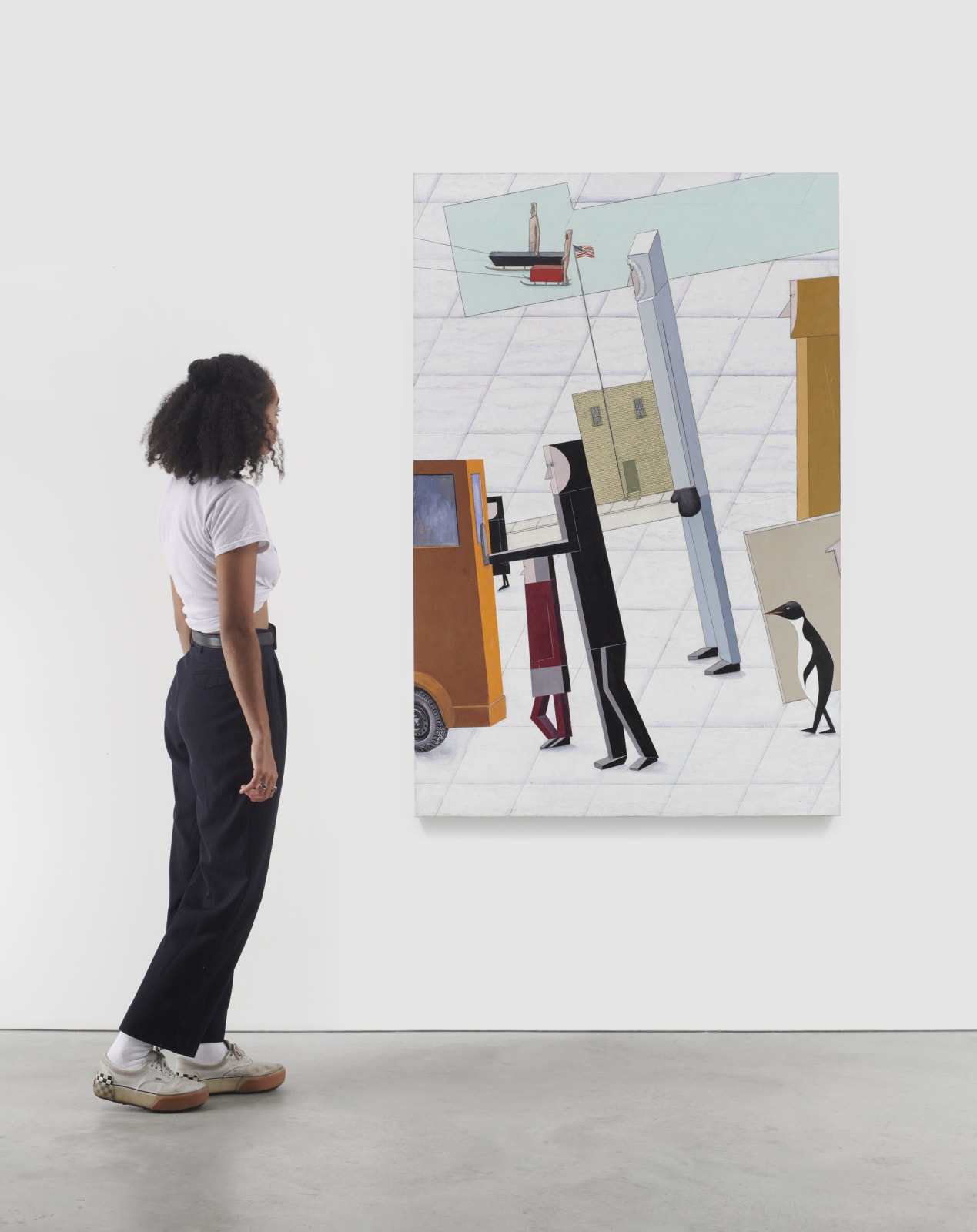 MERNET LARSEN, Departure (after El Lissitzky), 2019