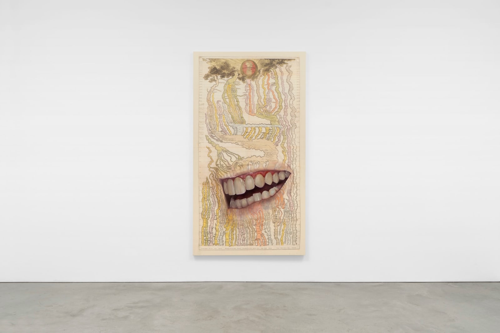 FIRELEI BÁEZ, Untitled (Der Strom der Zeiten oder bildliche Darstellung der Weltgeschichte), 2022