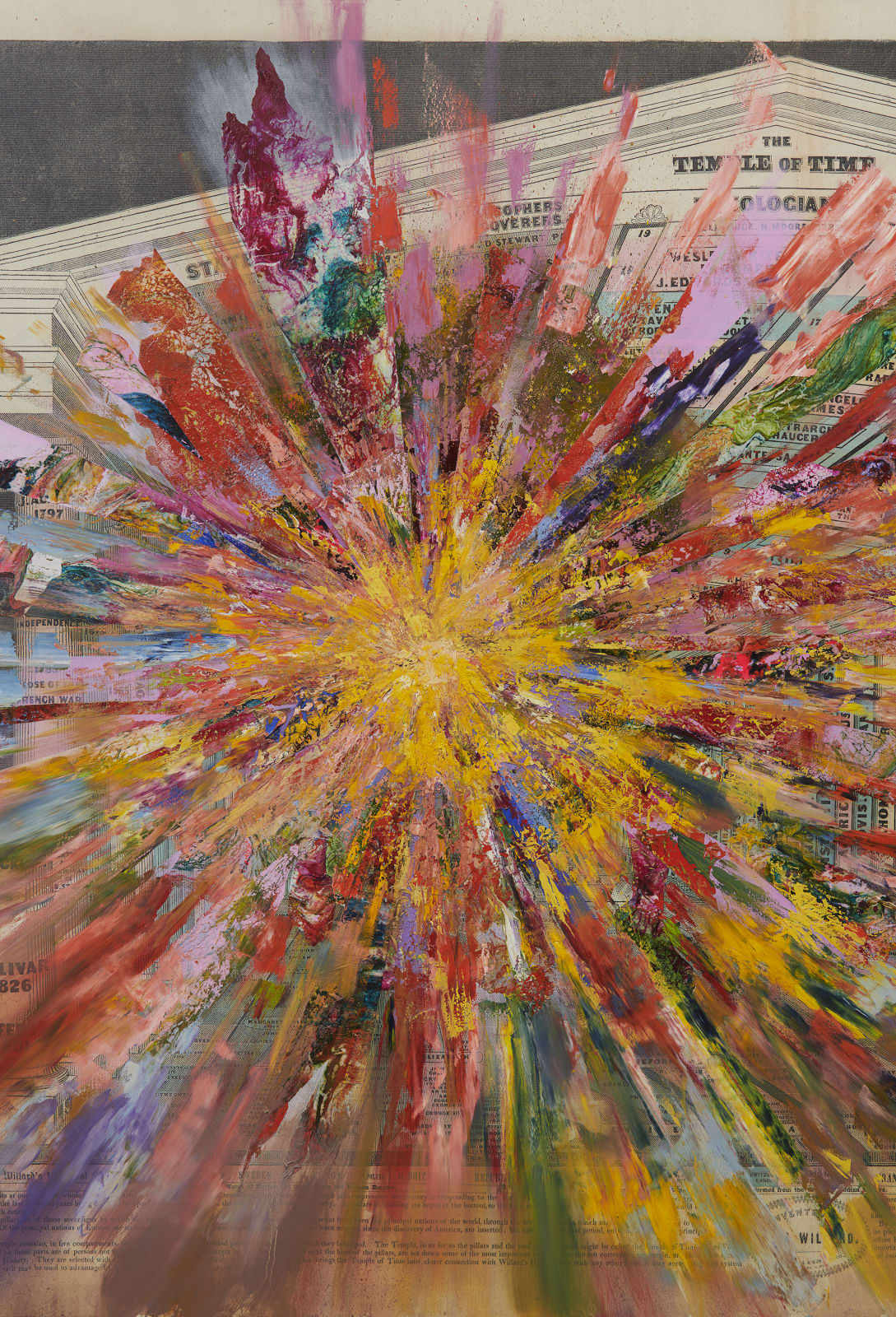 FIRELEI BÁEZ, Untitled (Temple of Time), 2020