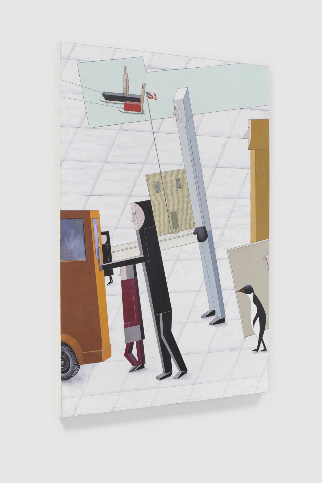 MERNET LARSEN, Departure (after El Lissitzky), 2019