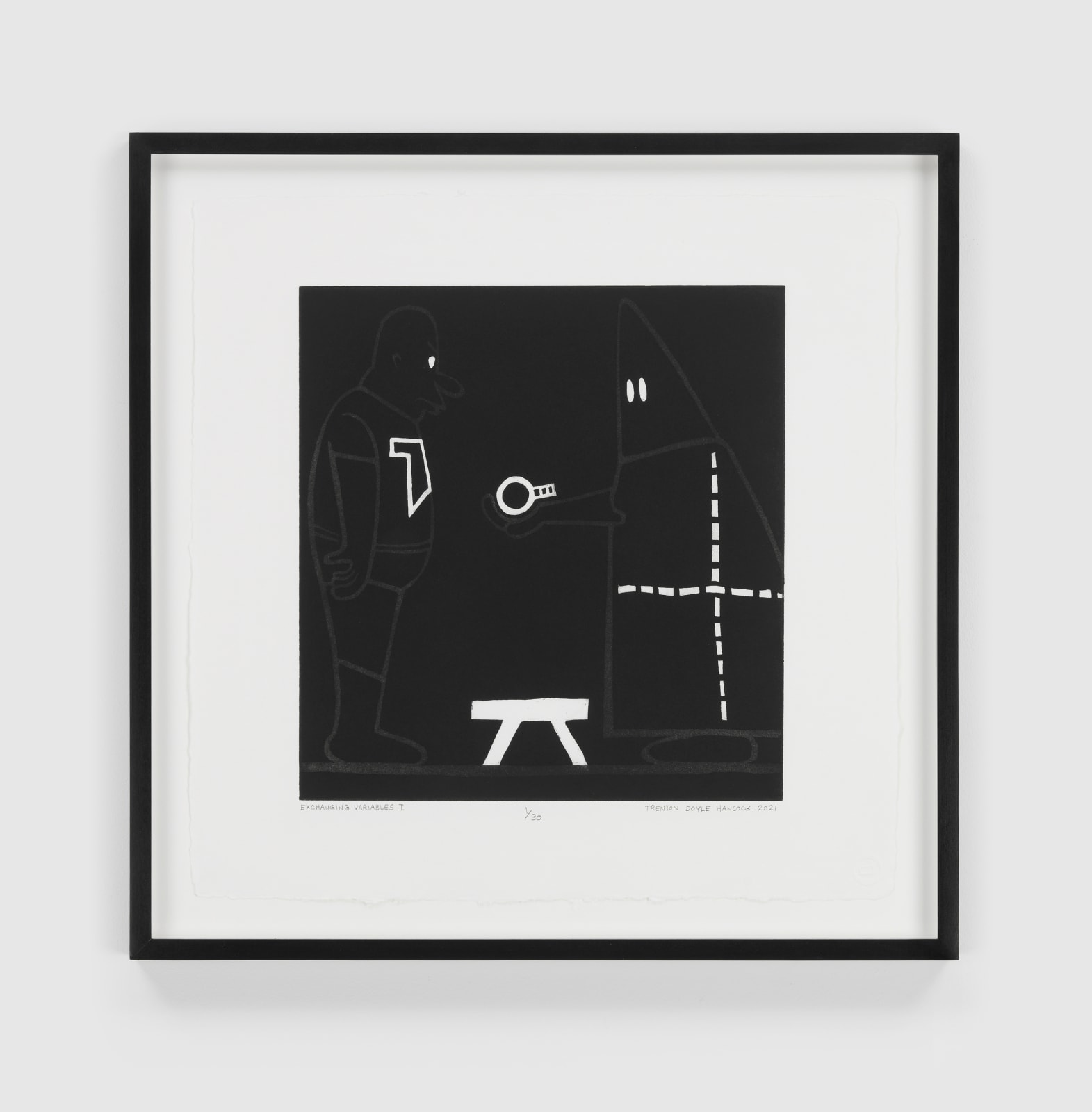 TRENTON DOYLE HANCOCK, Exchanging Variables, 2021