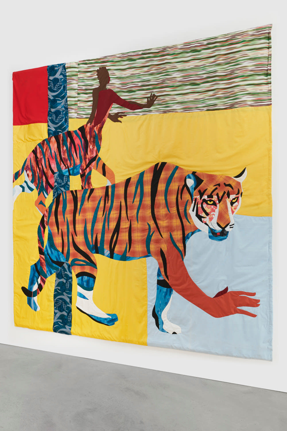 CHRISTOPHER MYERS, Men turning into Tigers, 2022