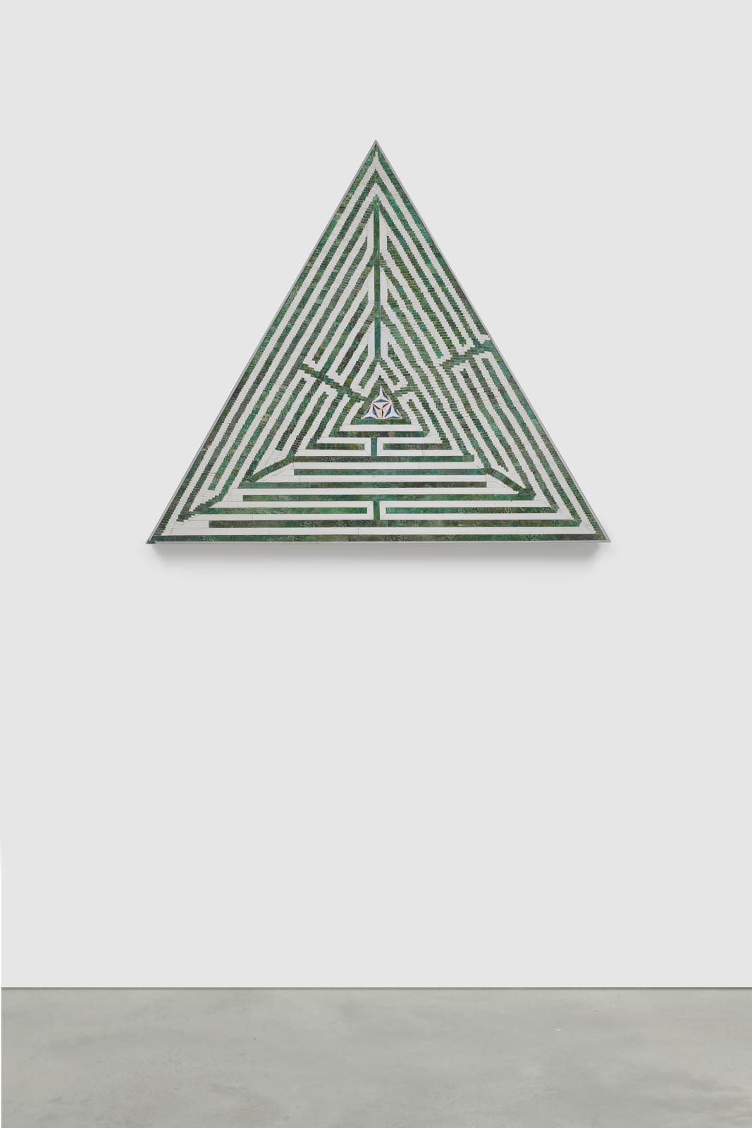 MONIR SHAHROUDY FARMANFARMAIAN, Triangle Maze, 2014