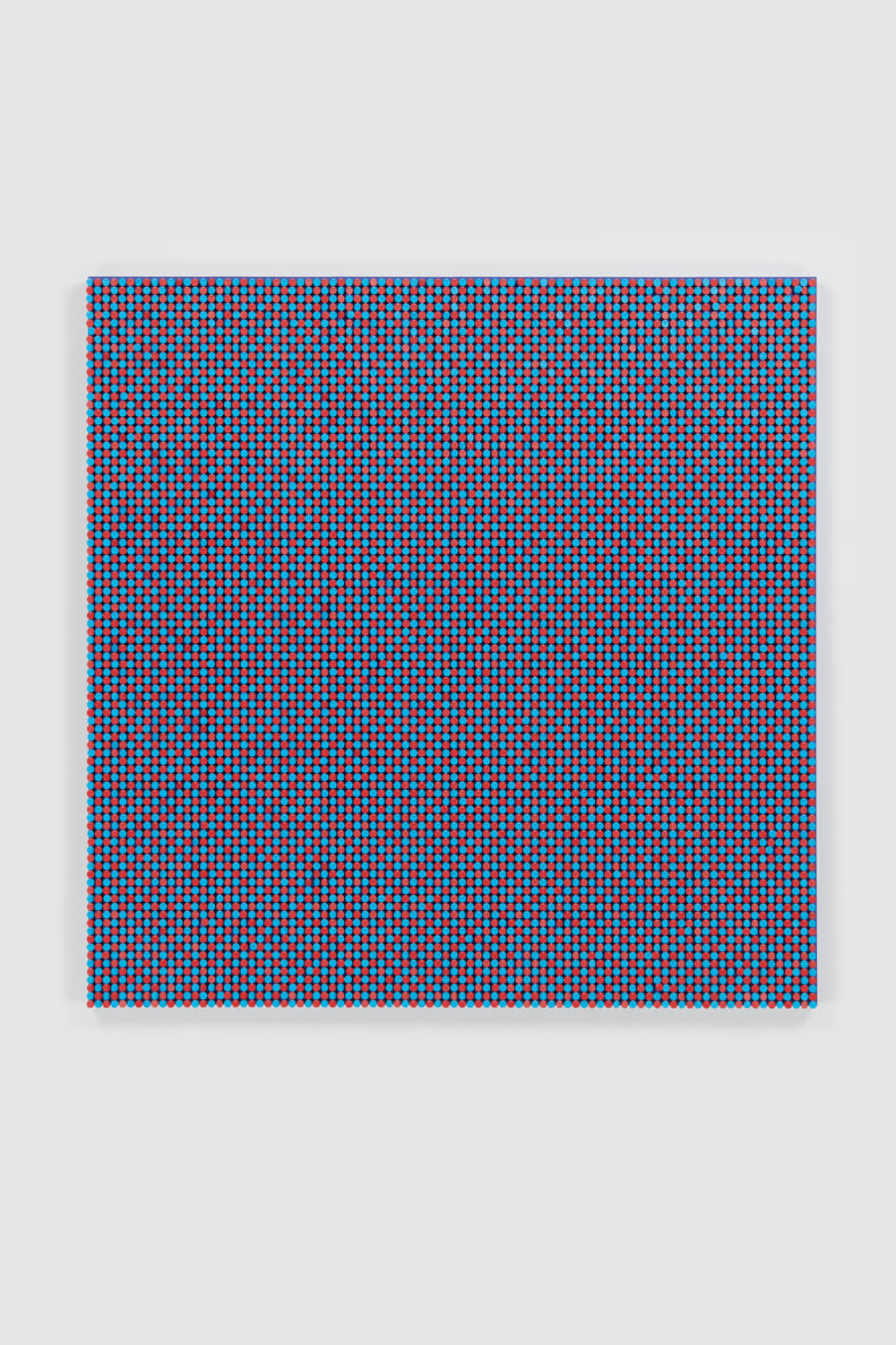 SPENCER FINCH, Optical Study (red/blue/violet), 2022