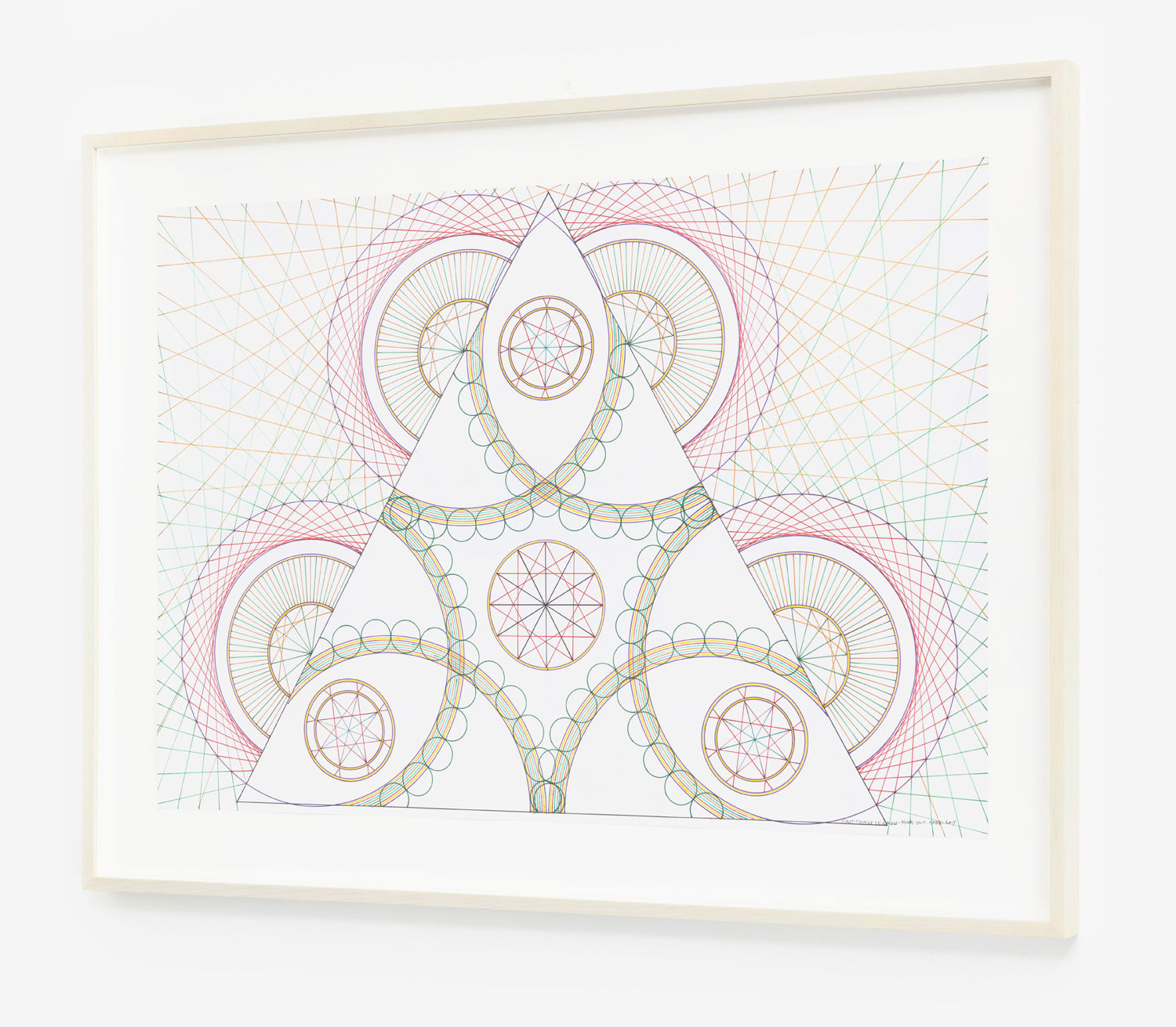 MONIR SHAHROUDY FARMANFARMAIAN, First Family Triangle, 2015