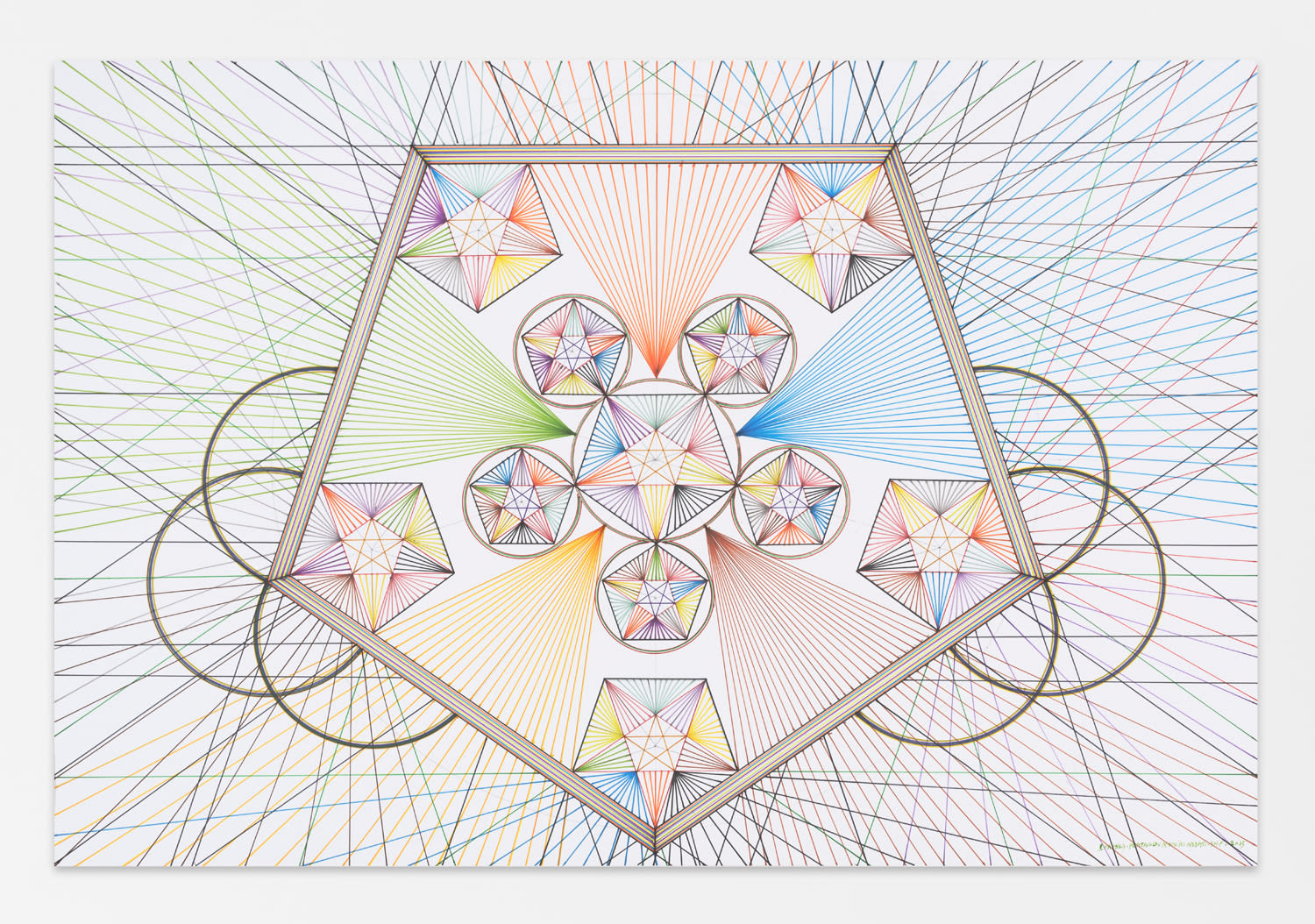 MONIR SHAHROUDY FARMANFARMAIAN, First Family Pentagon, 2015