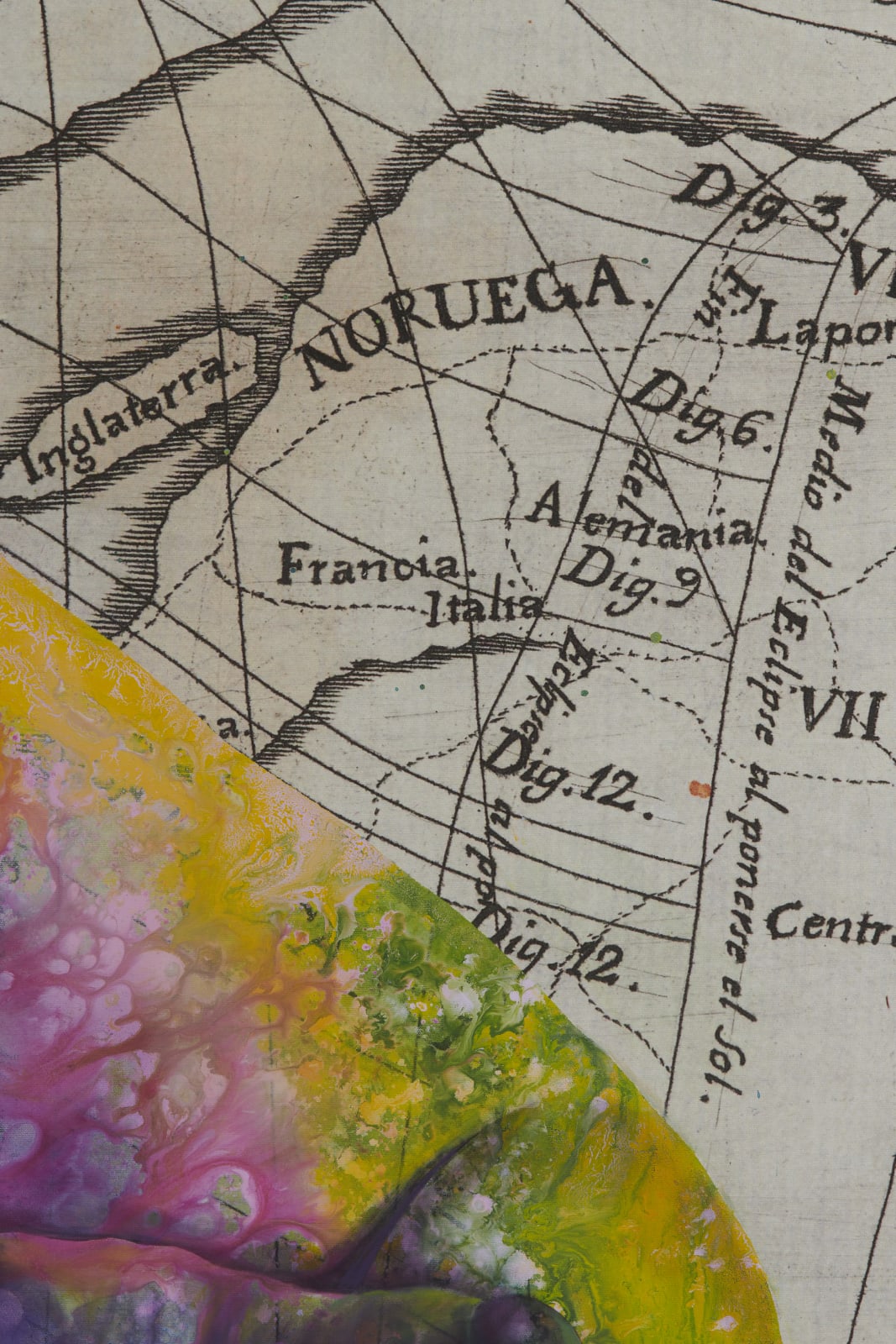 FIRELEI BÁEZ, Untitled (Transito de la sombra y penumbra de la Luna sobre la superficie de la Tierra), 2021