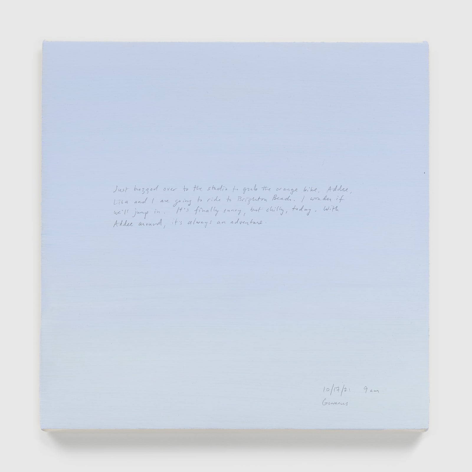 BYRON KIM, Sunday Painting (10/17/21), 2021