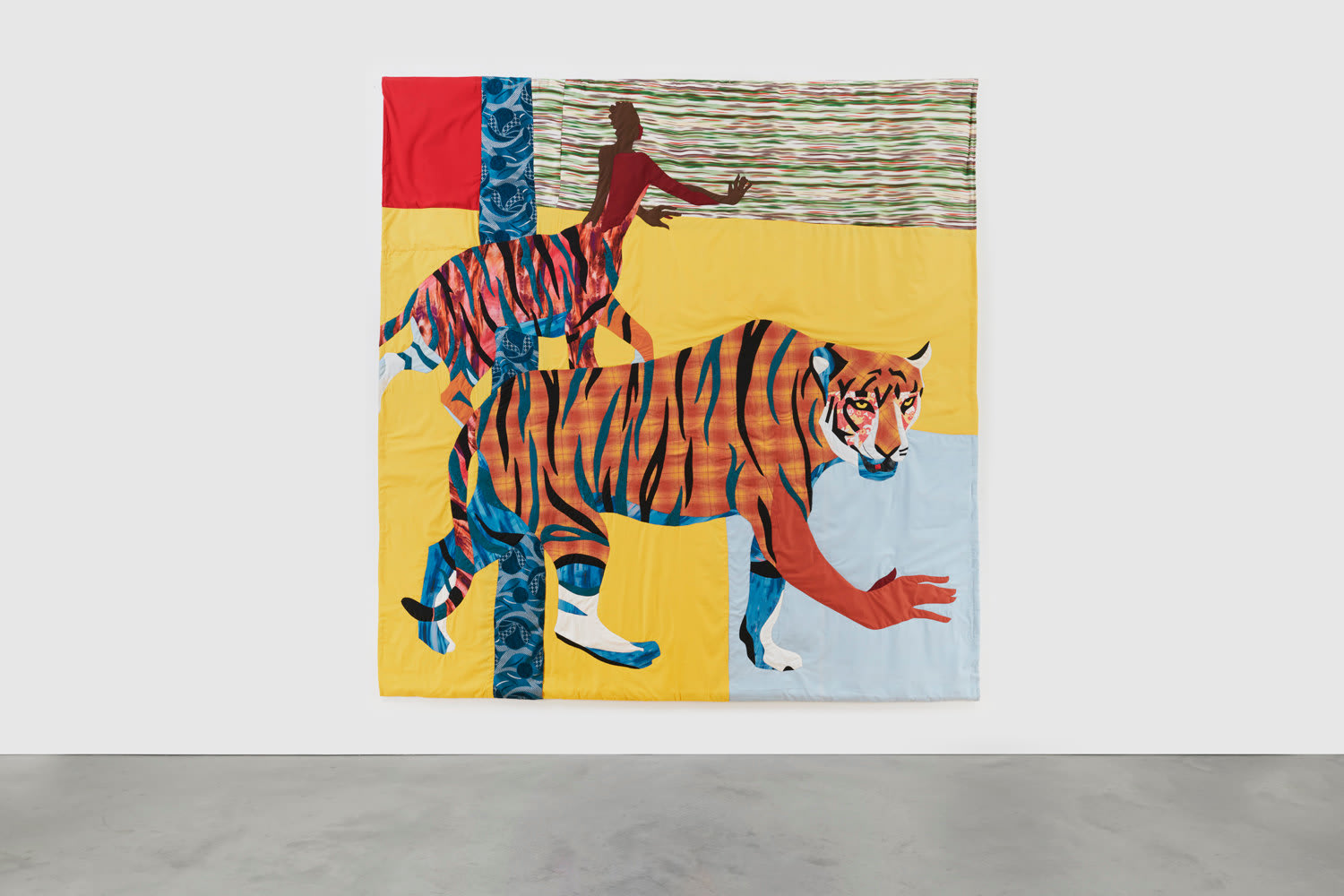 CHRISTOPHER MYERS, Men turning into Tigers, 2022