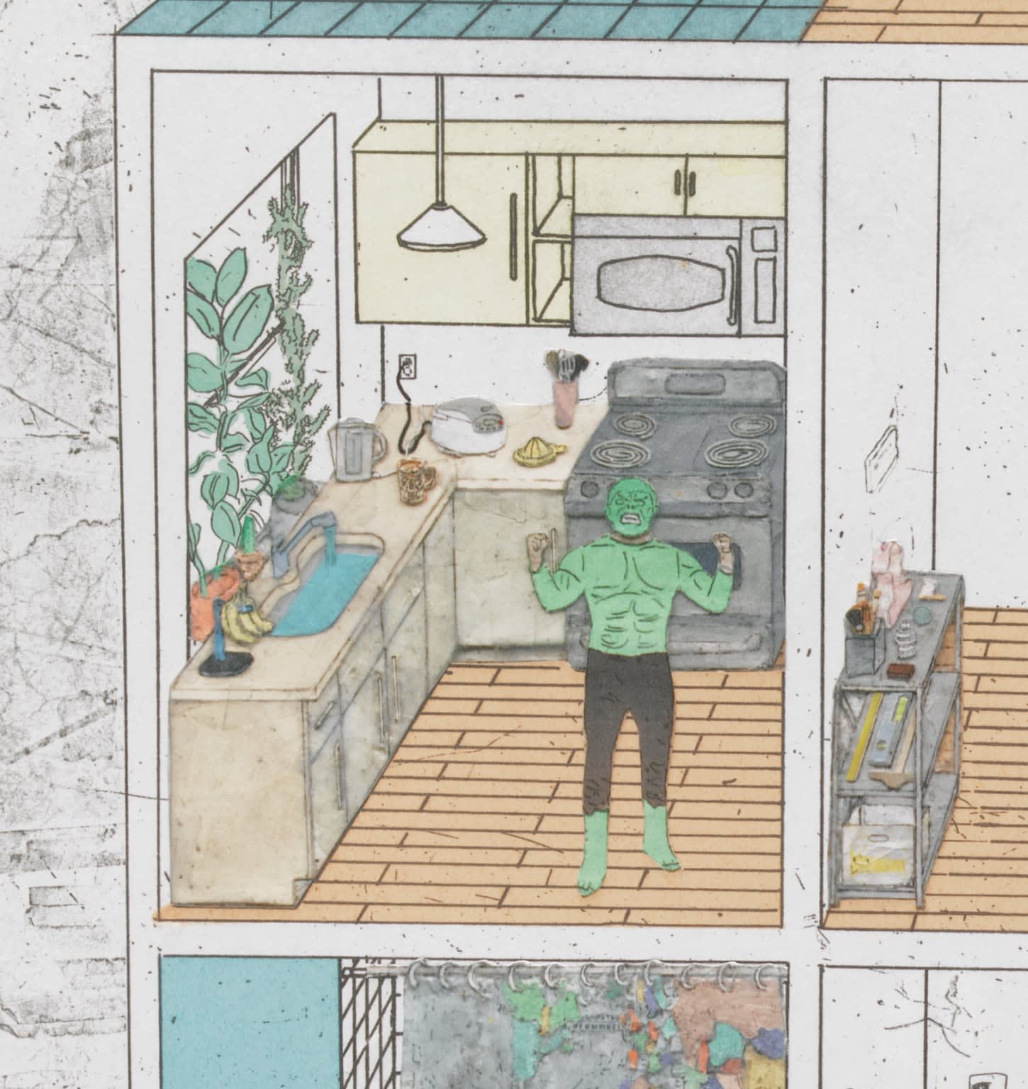 SIMON EVANS AND SARAH LANNAN, This American Dollhouse, 2023