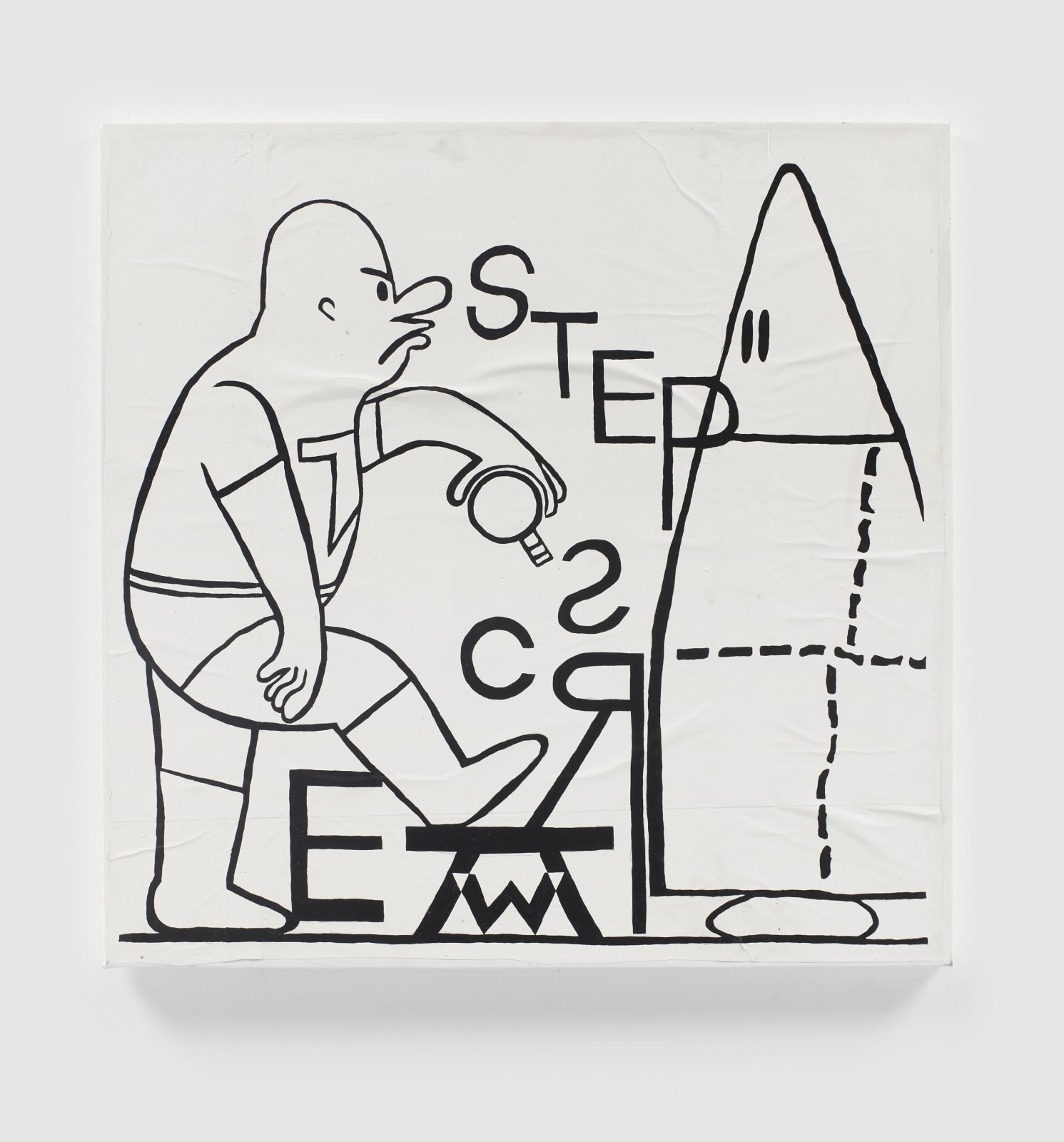 TRENTON DOYLE HANCOCK, Step and Screw: West End Scrap #4, 2020