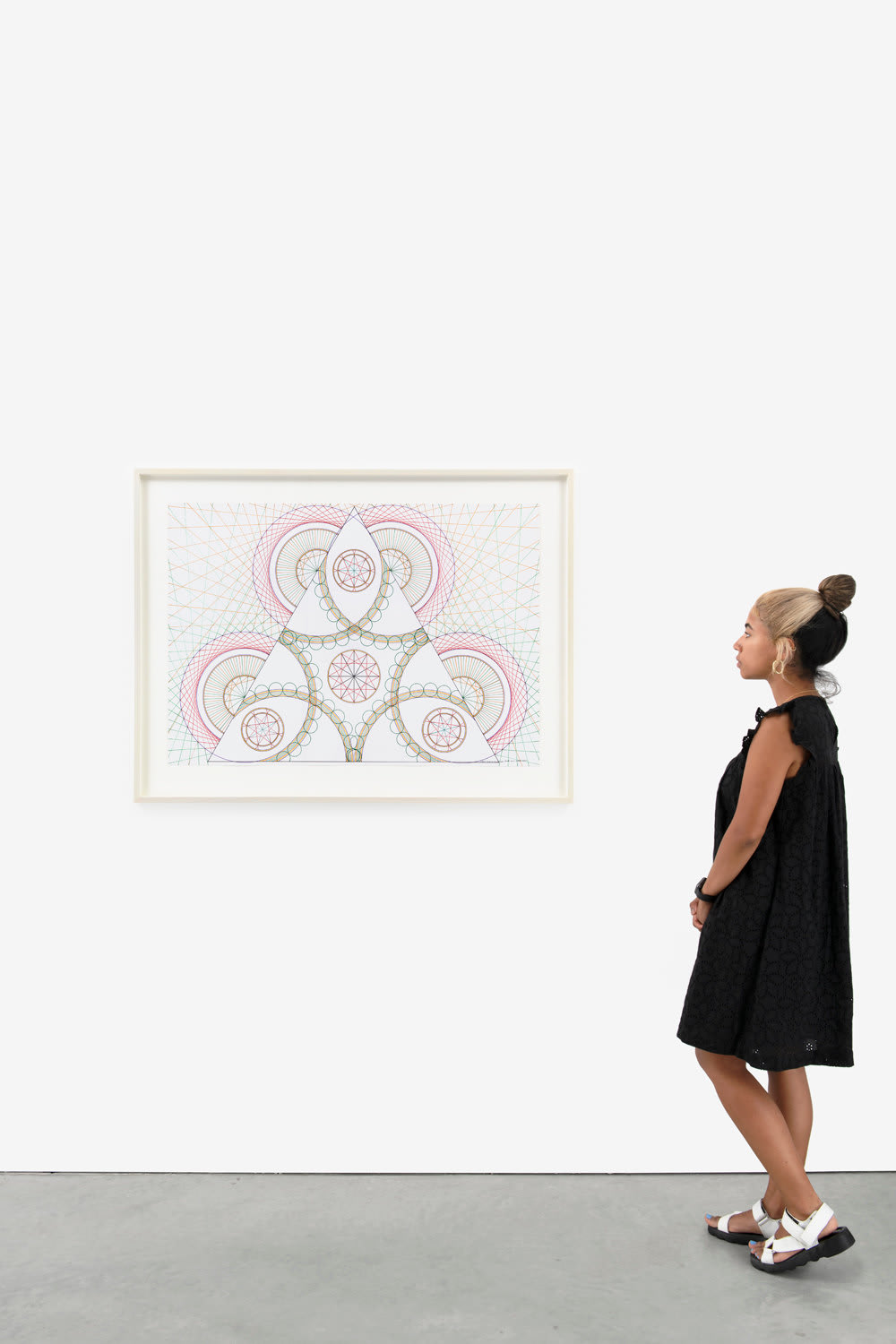MONIR SHAHROUDY FARMANFARMAIAN, First Family Triangle, 2015