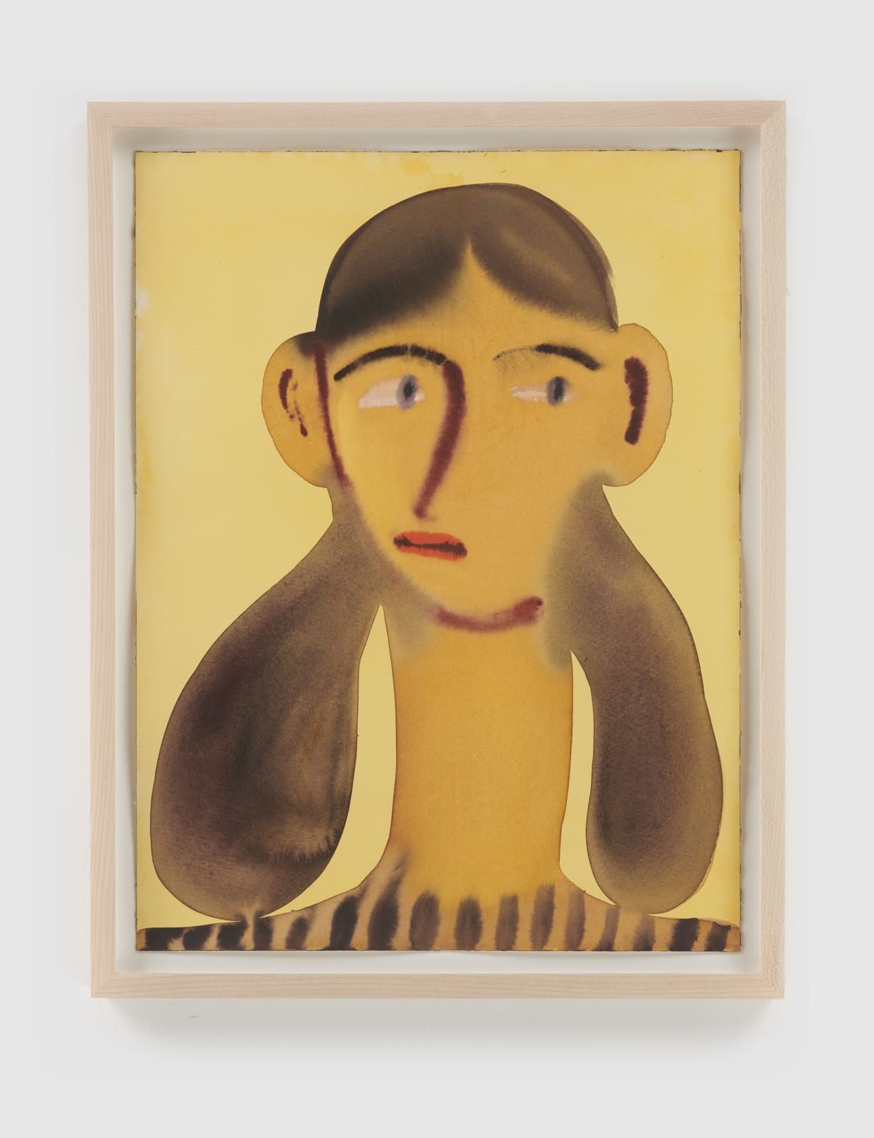 GRACE WEAVER, Untitled (Portrait of a Girl), 2021