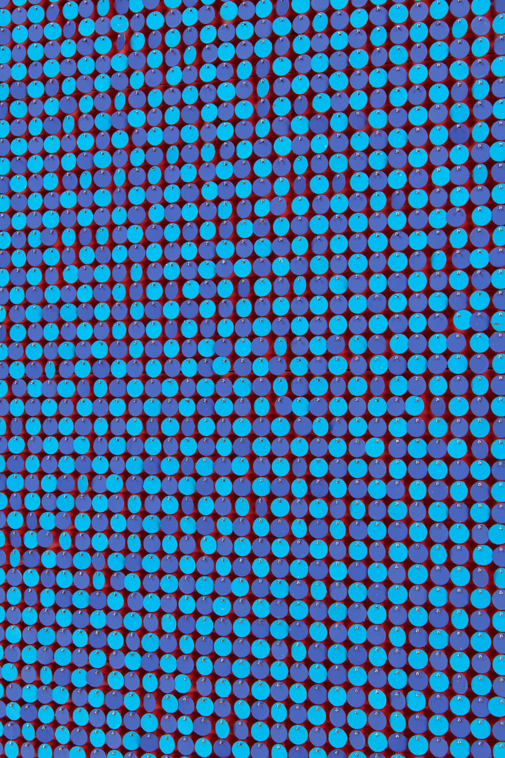 SPENCER FINCH, Optical Study (red/blue/violet), 2022
