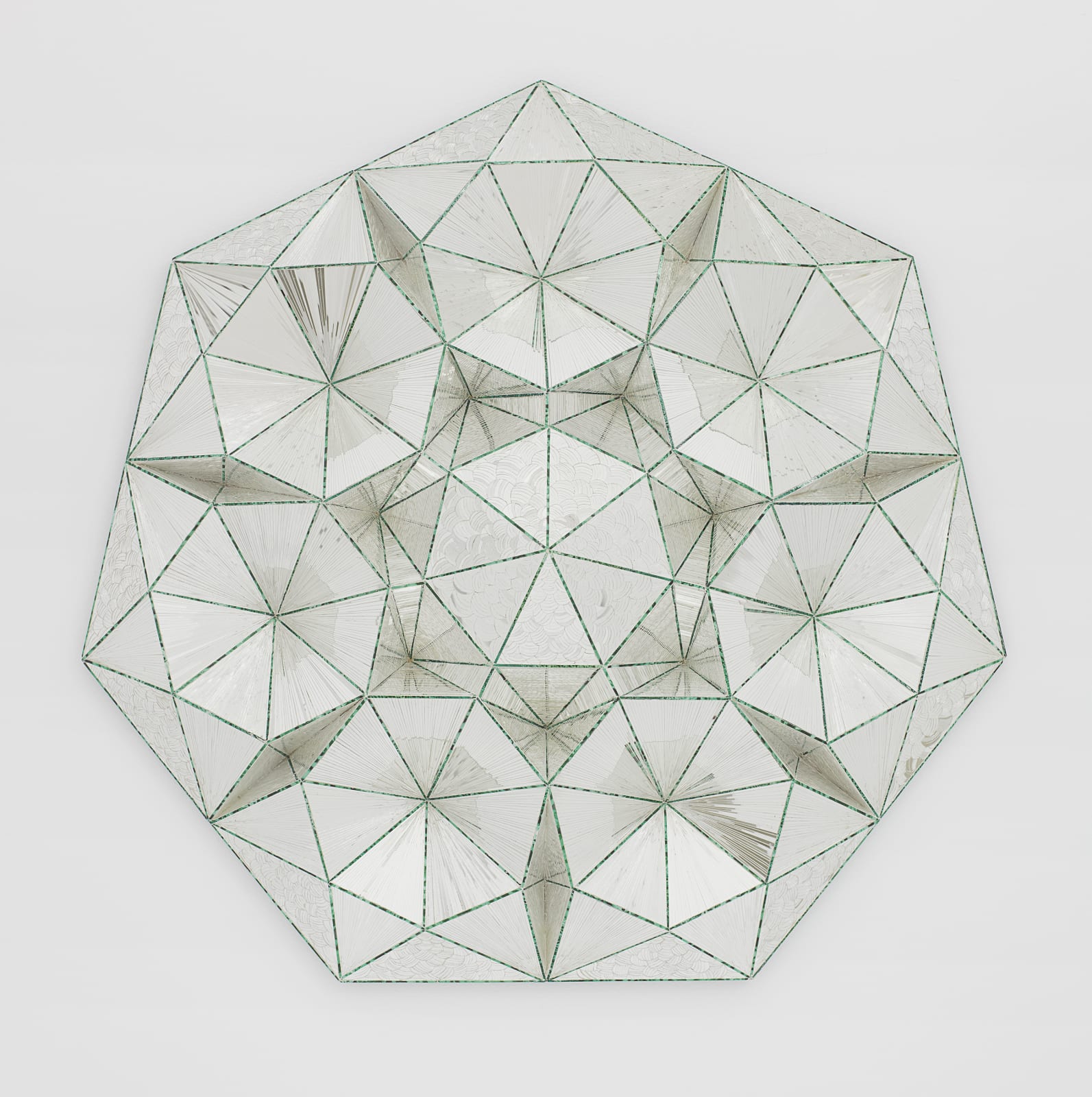 MONIR SHAHROUDY FARMANFARMAIAN, Third Family Heptagon, 2011