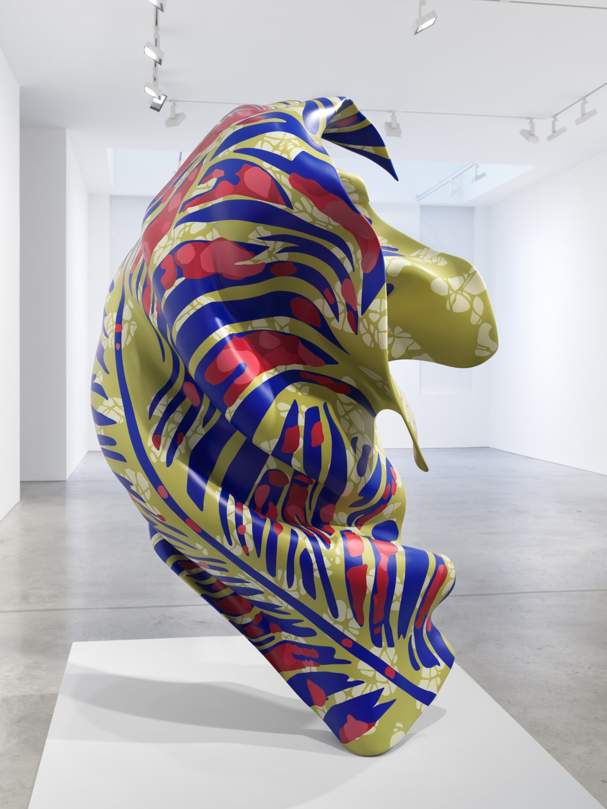 YINKA SHONIBARE, Abstract Bronze I, 2023