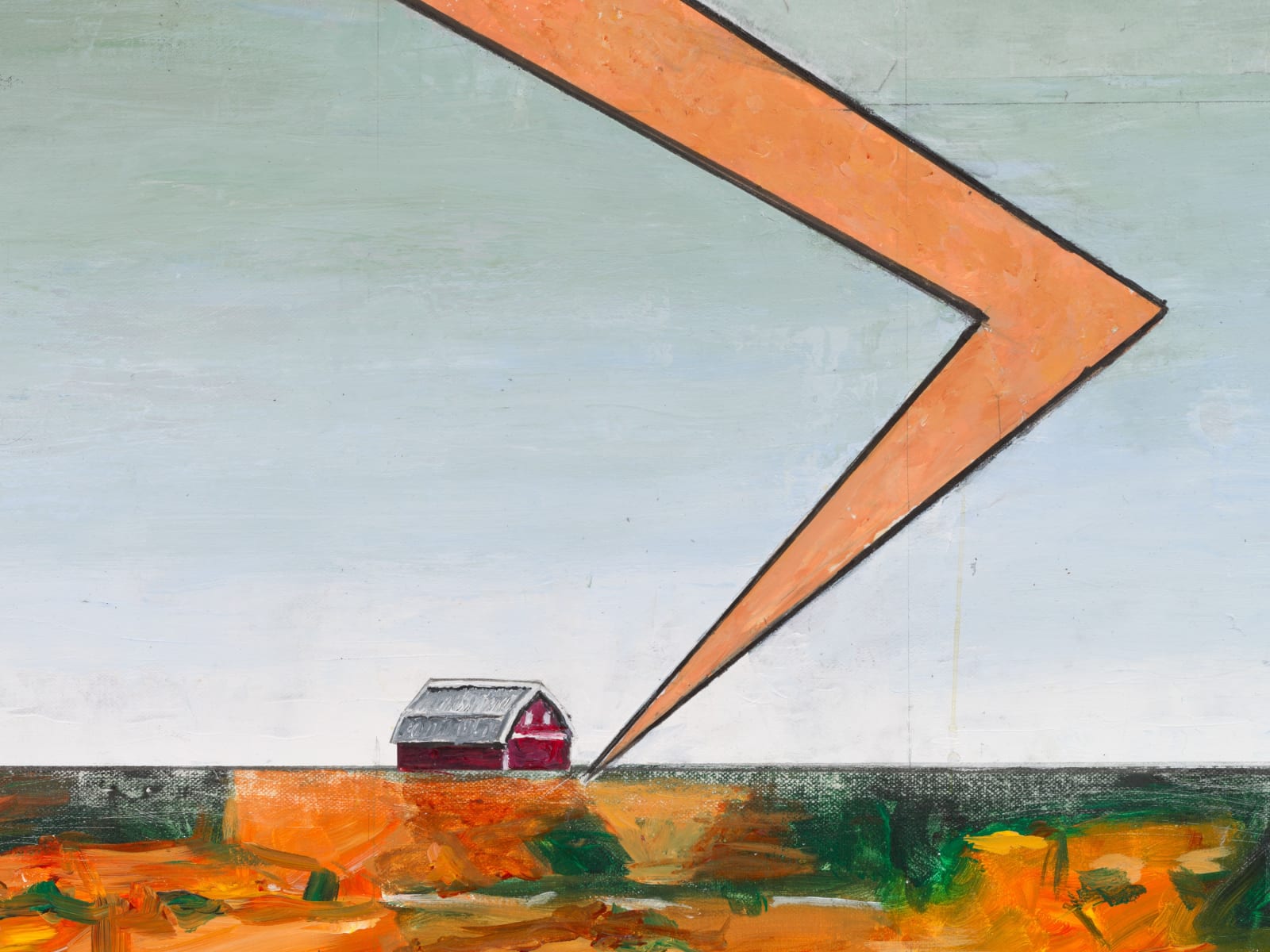 MERNET LARSEN, Cows Coming Home, 2024
