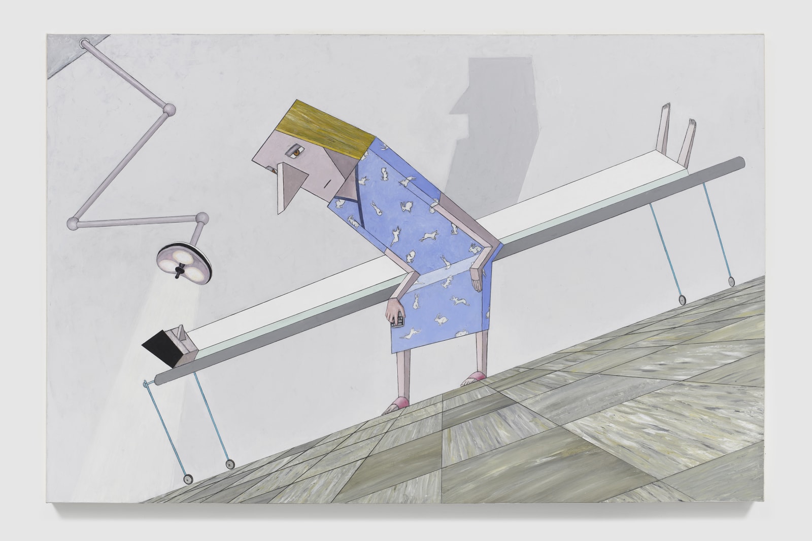 MERNET LARSEN, Gurney (after El Lissitzky), 2019