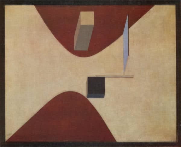 MERNET LARSEN, Diver (after El Lissitzky), 2019