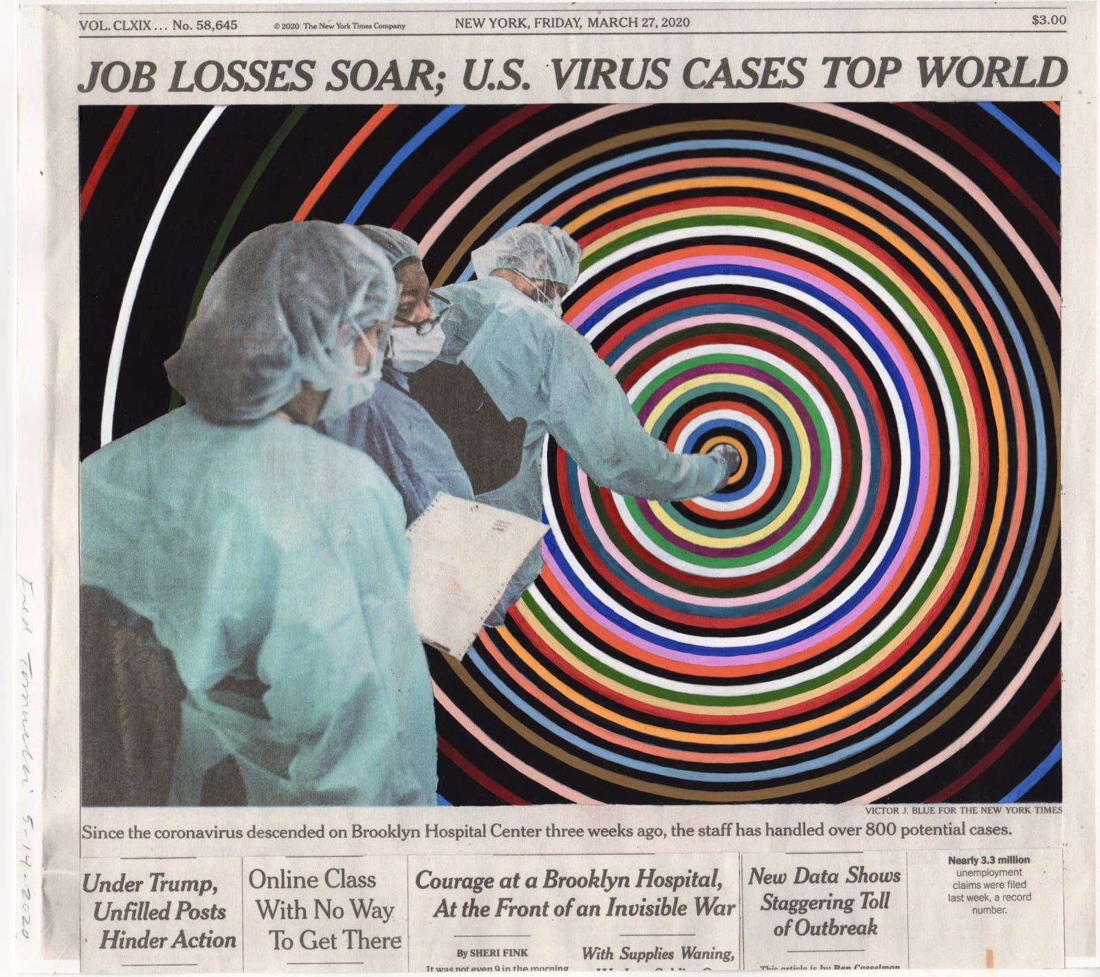 FRED TOMASELLI, March 27, 2020, 2020