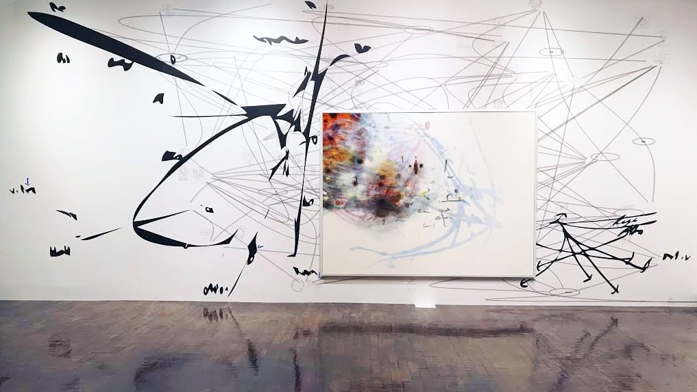 MATTHEW RITCHIE, A bridge, a gate, an ocean, 2014