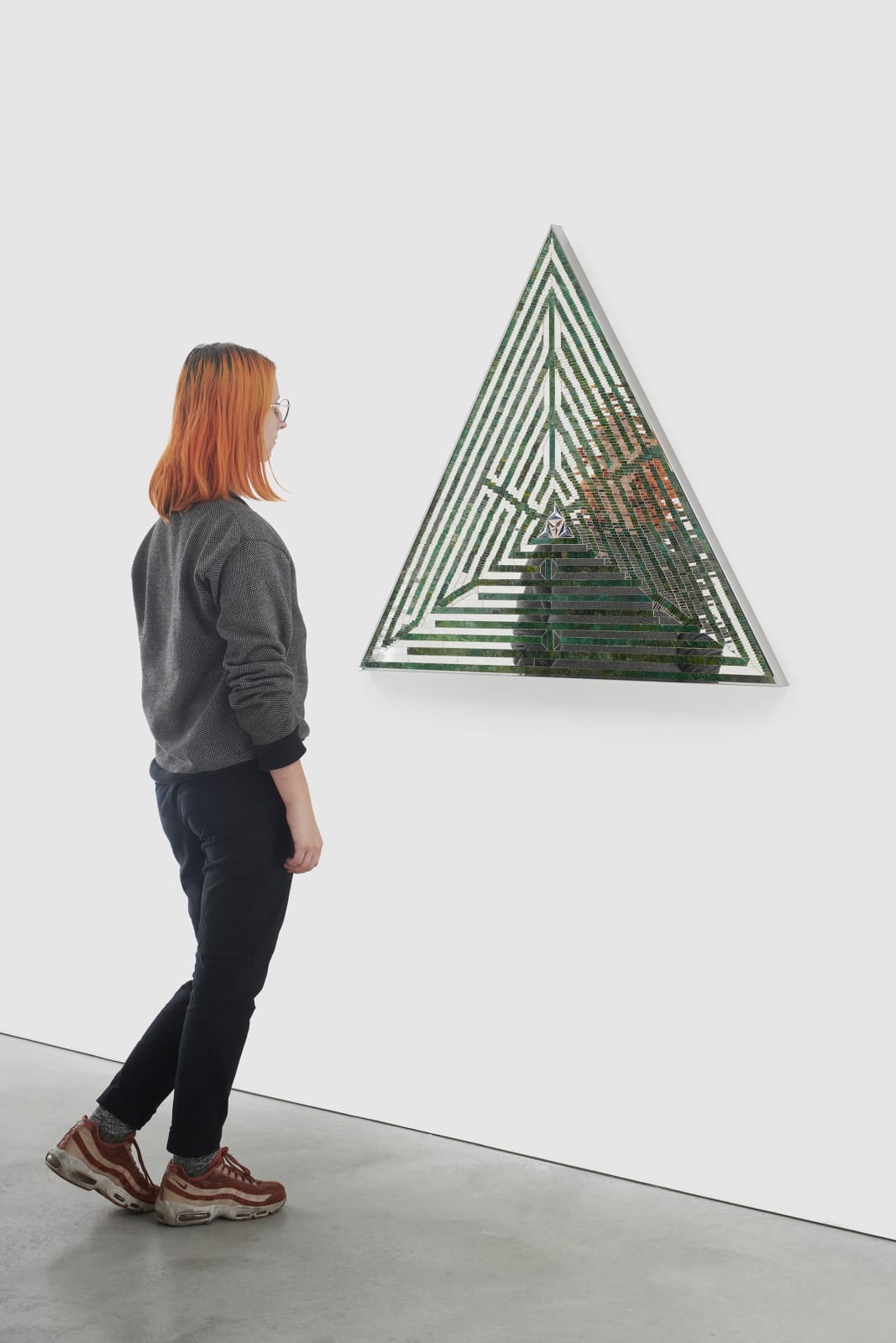 MONIR SHAHROUDY FARMANFARMAIAN, Triangle Maze, 2014
