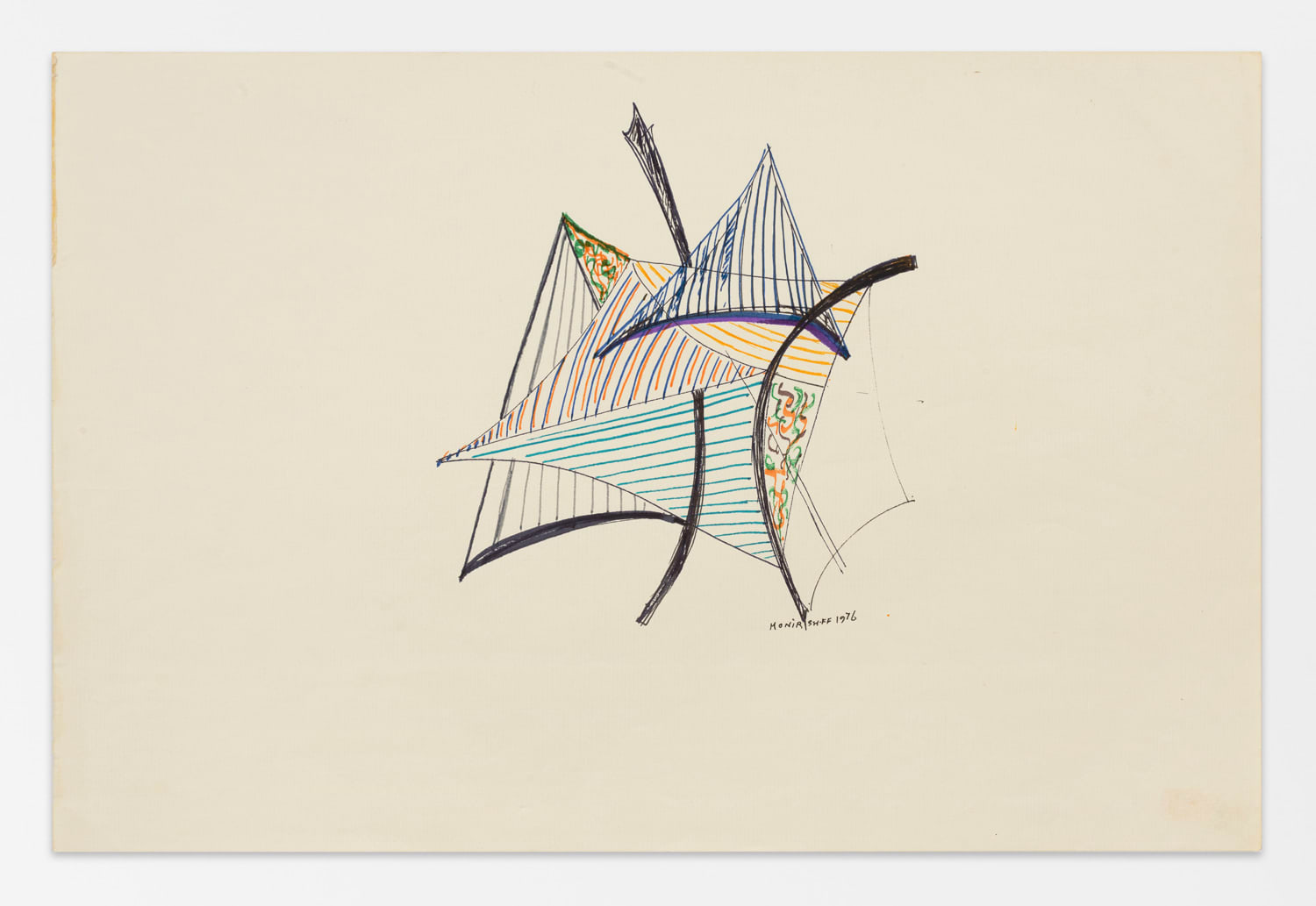 MONIR SHAHROUDY FARMANFARMAIAN, Chador 2, 1976