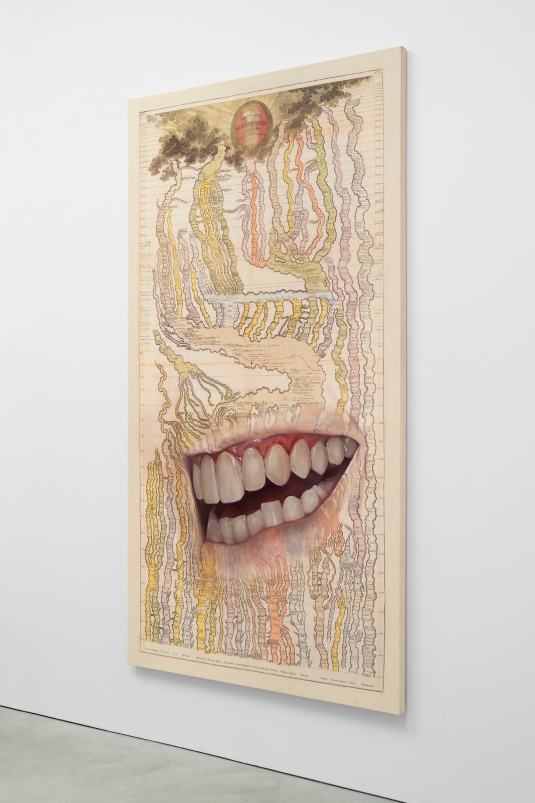 FIRELEI BÁEZ, Untitled (Der Strom der Zeiten oder bildliche Darstellung der Weltgeschichte), 2022