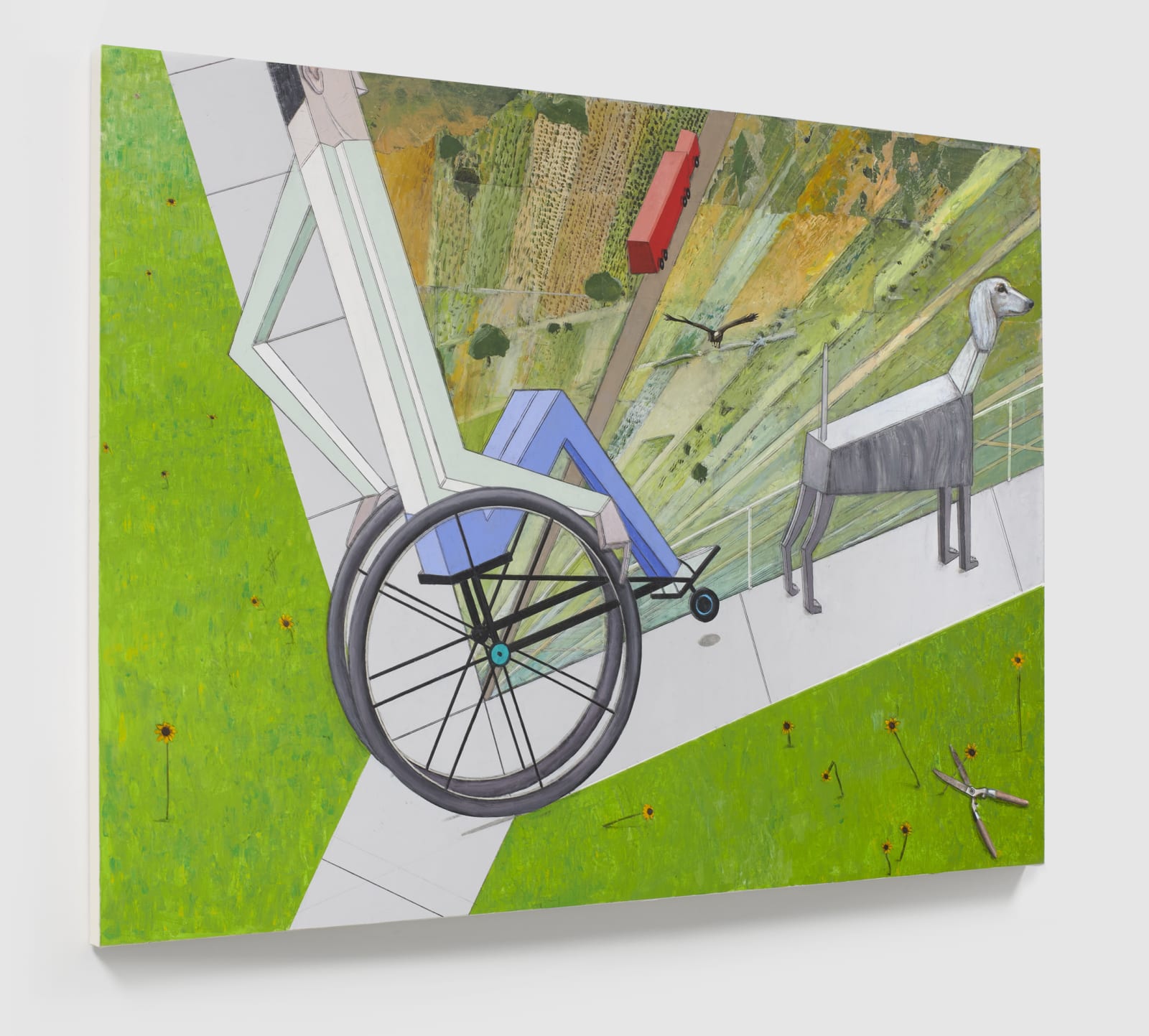 MERNET LARSEN, Intersection (after El Lissitzky), 2020