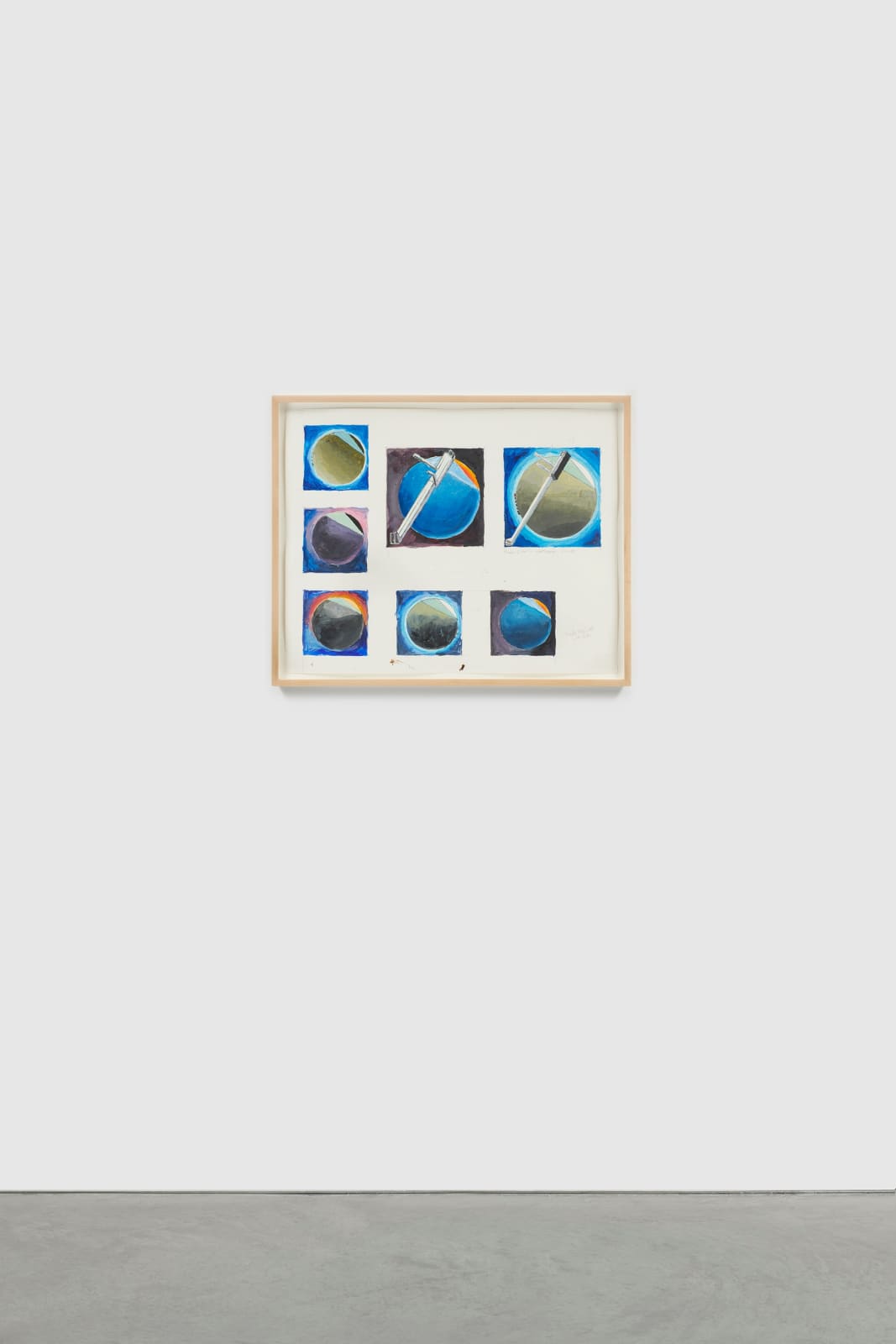 MERNET LARSEN, Studies for "Astronauts: Sunset" & "Astronaut: Sunrise", 2019