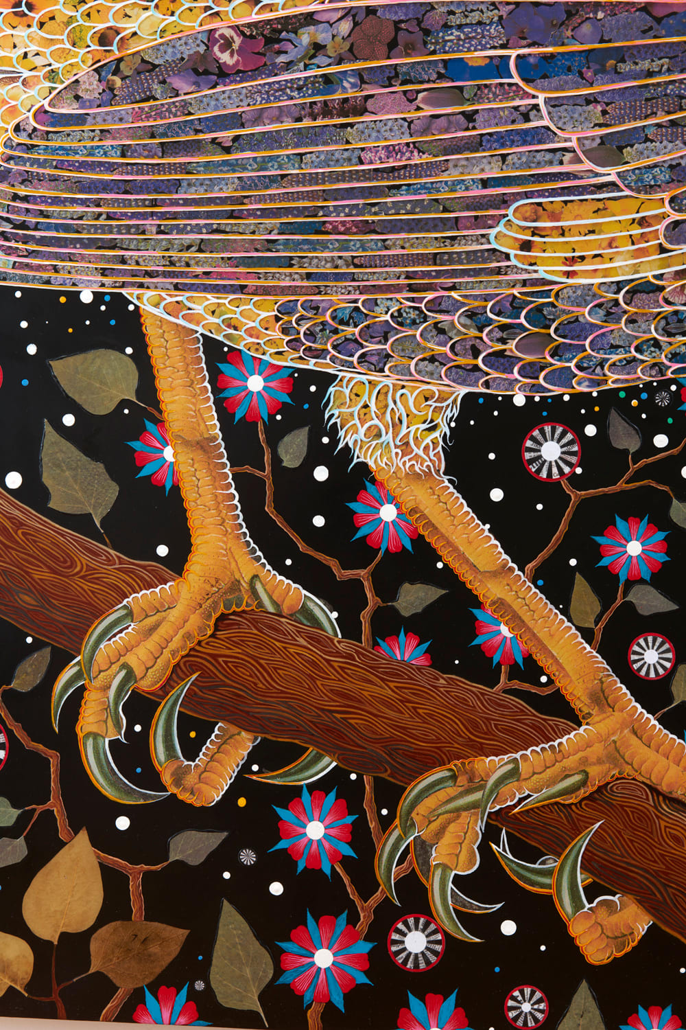 Fred Tomaselli - - Exhibitions - James Cohan