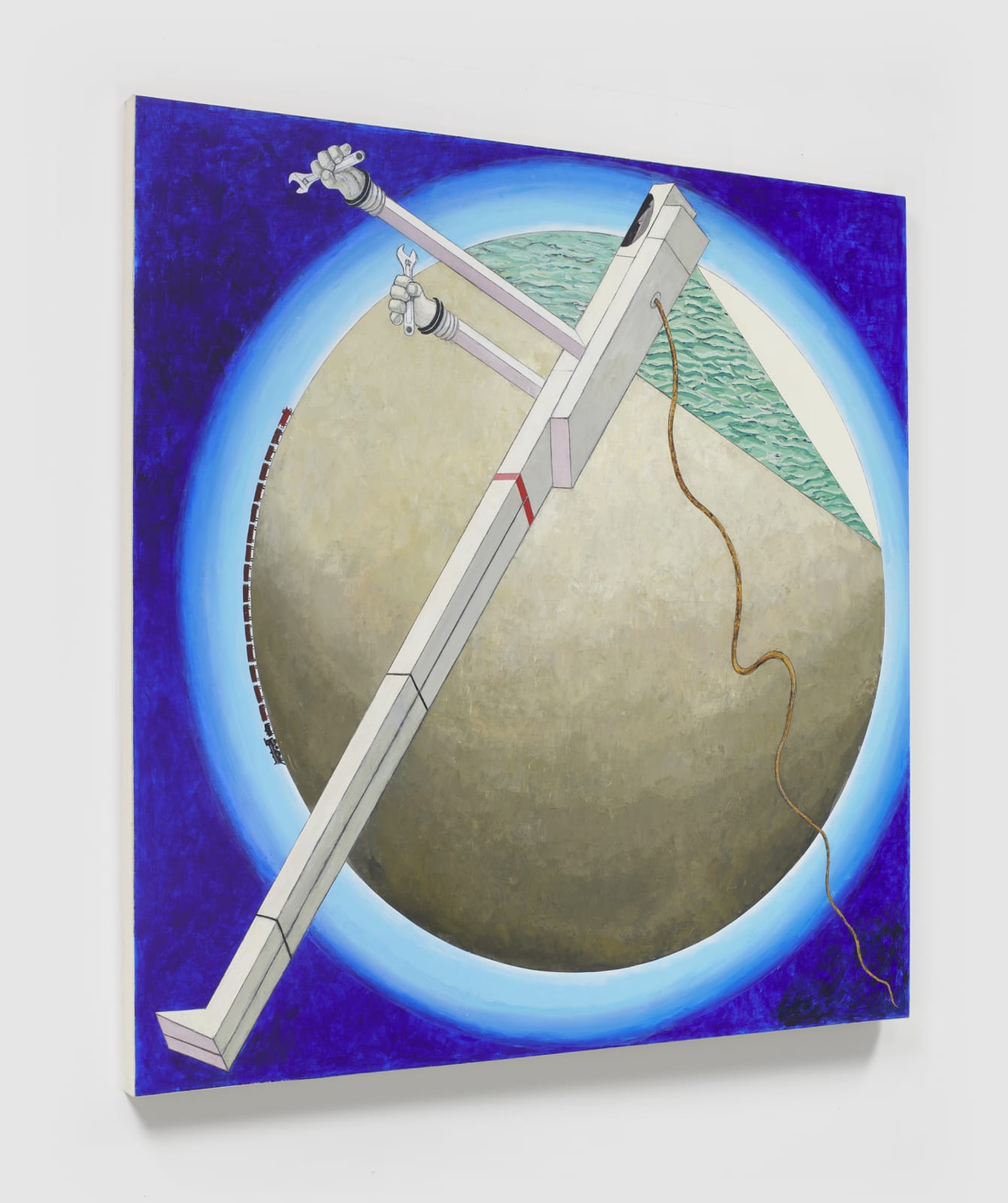 MERNET LARSEN, Astronaut: Sunrise (after El Lissitzky), 2020