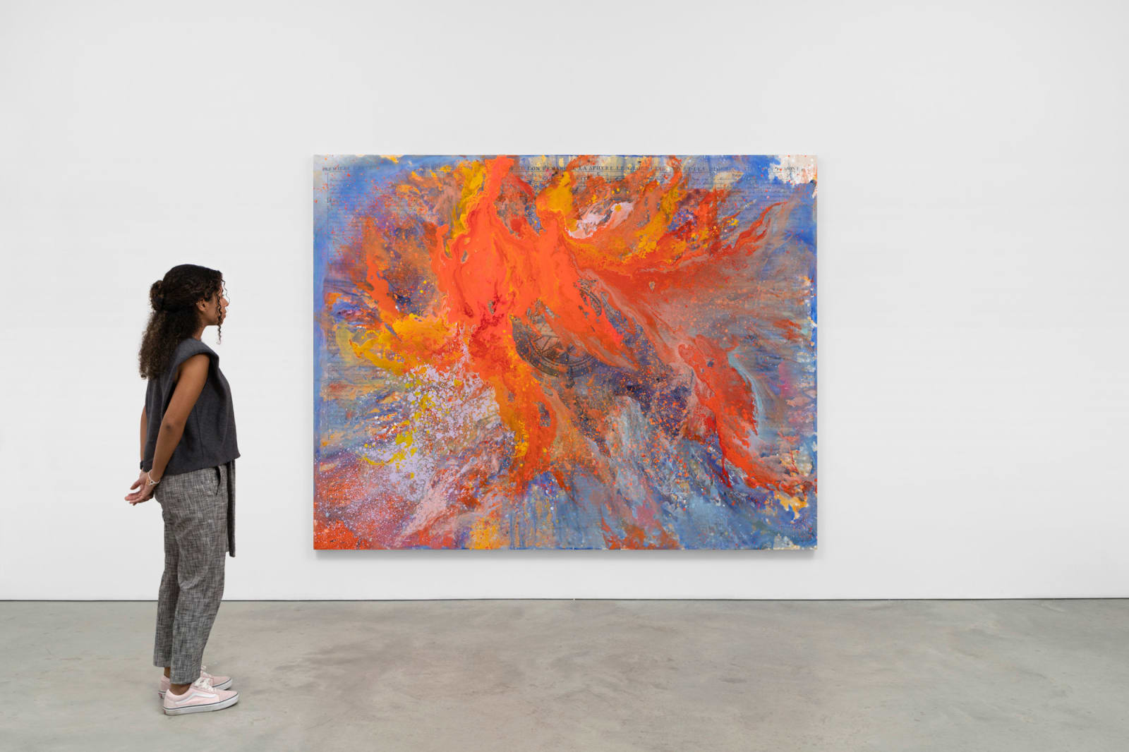 FIRELEI BÁEZ, Untitled (Premiere Carte Pour L'Introduction A L'Histoire Du Monde), 2022