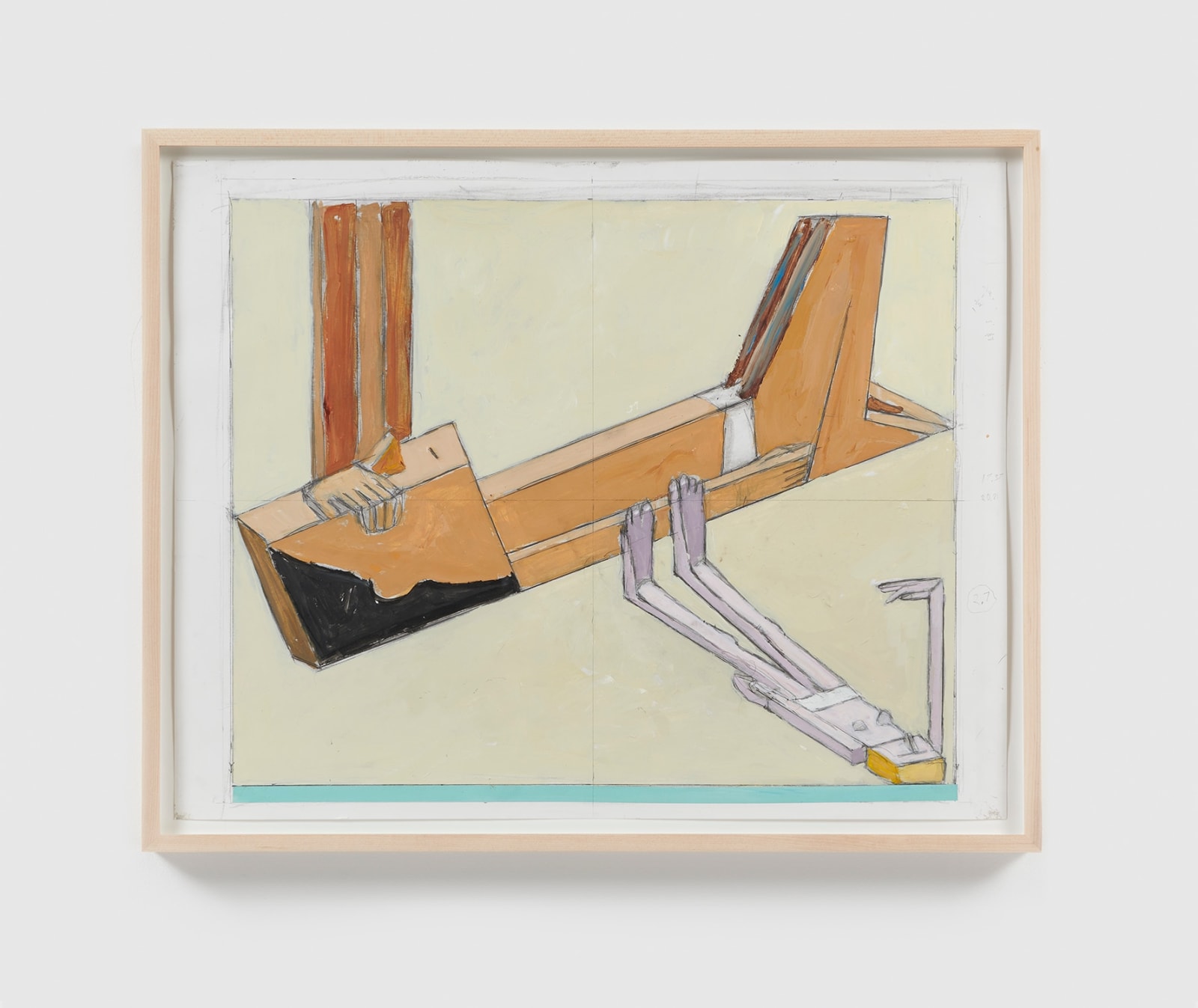 MERNET LARSEN, Study for Sunblinded, 2022
