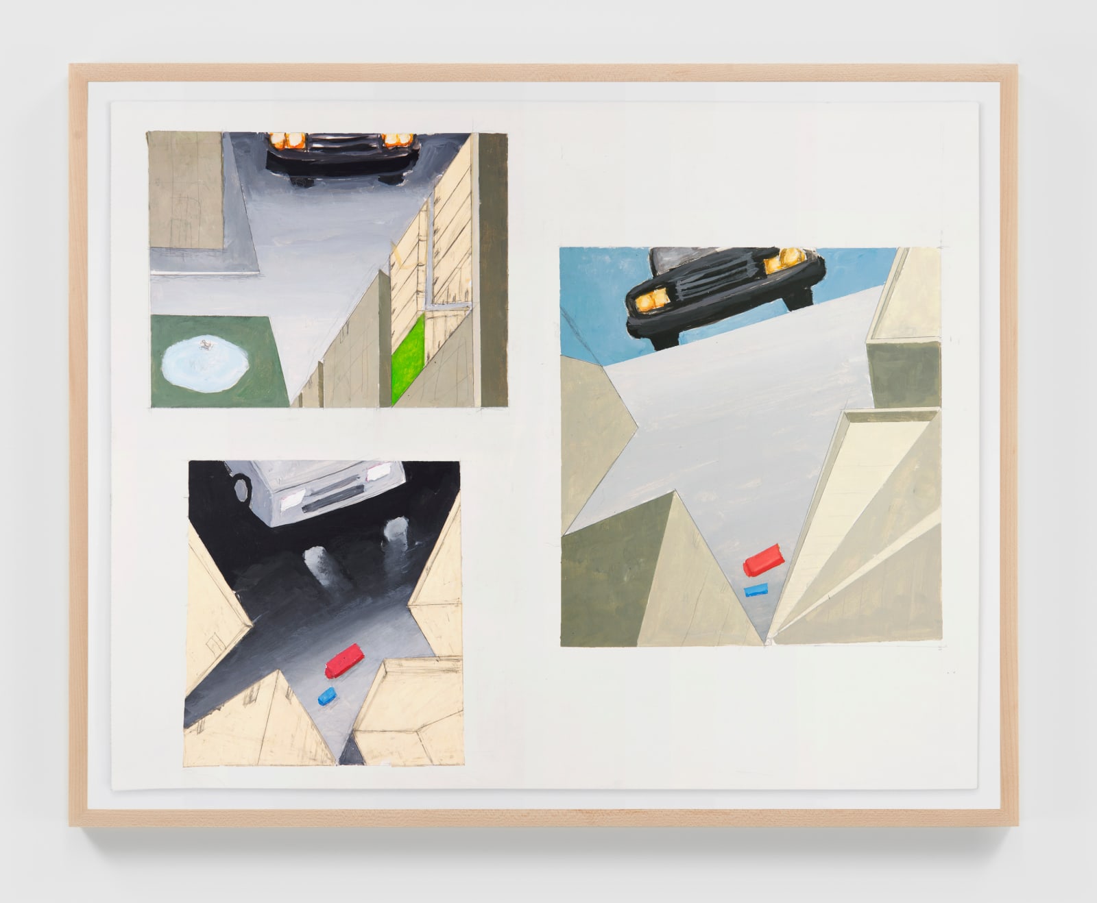 MERNET LARSEN, Car approaching: studies, 2016